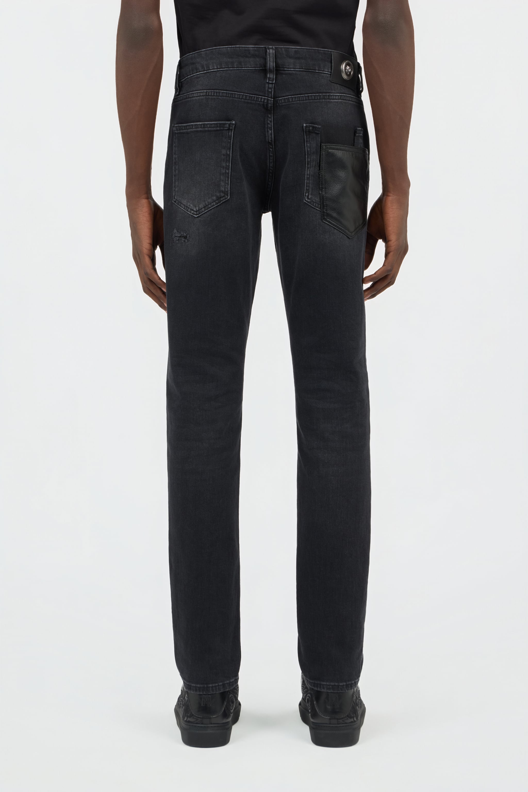 Roberto Cavalli Grey Denim Trousers | Thumbnail 3 Roberto Cavalli Grey Denim Trousers | Thumbnail 3
