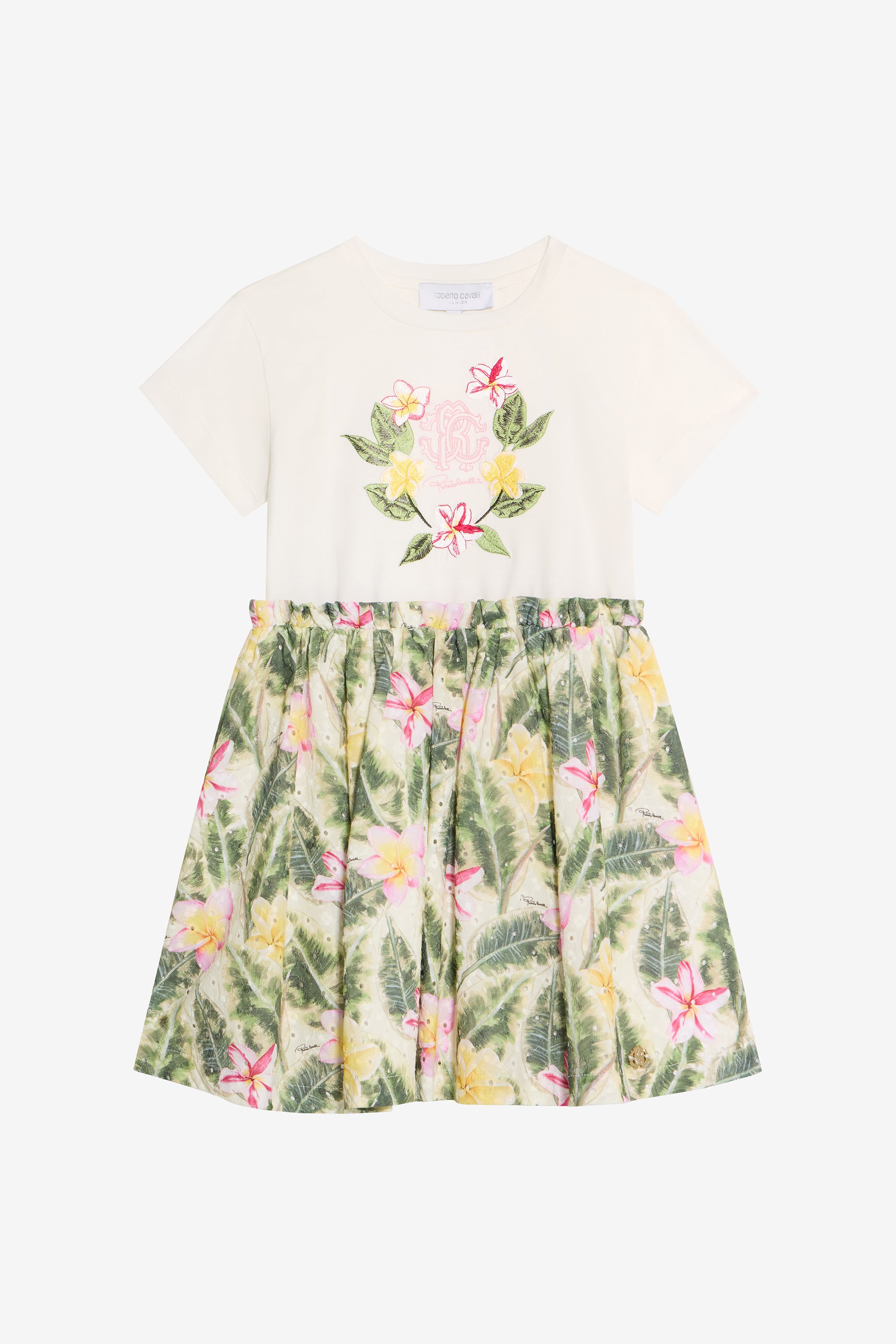 Dress with Logo and Pink Cheetah Print