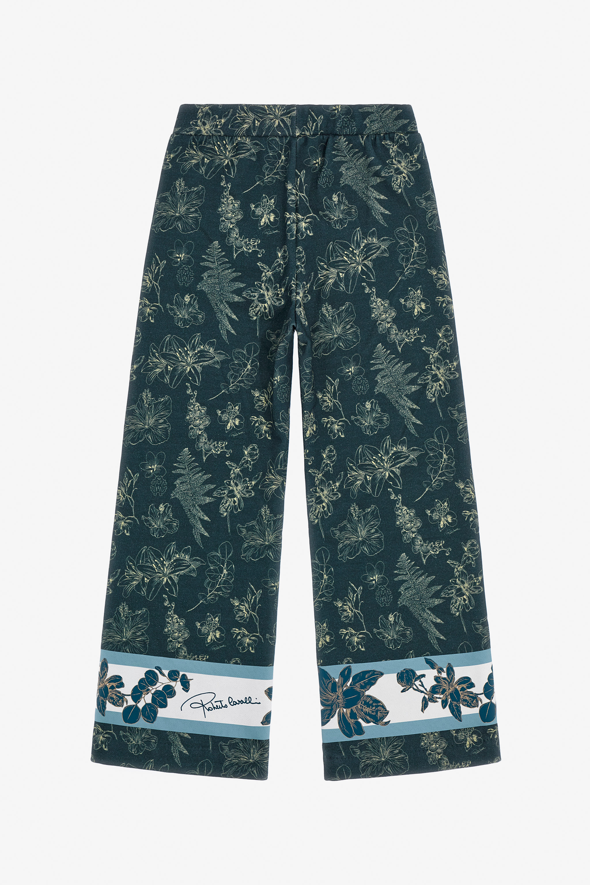 Floral print pants