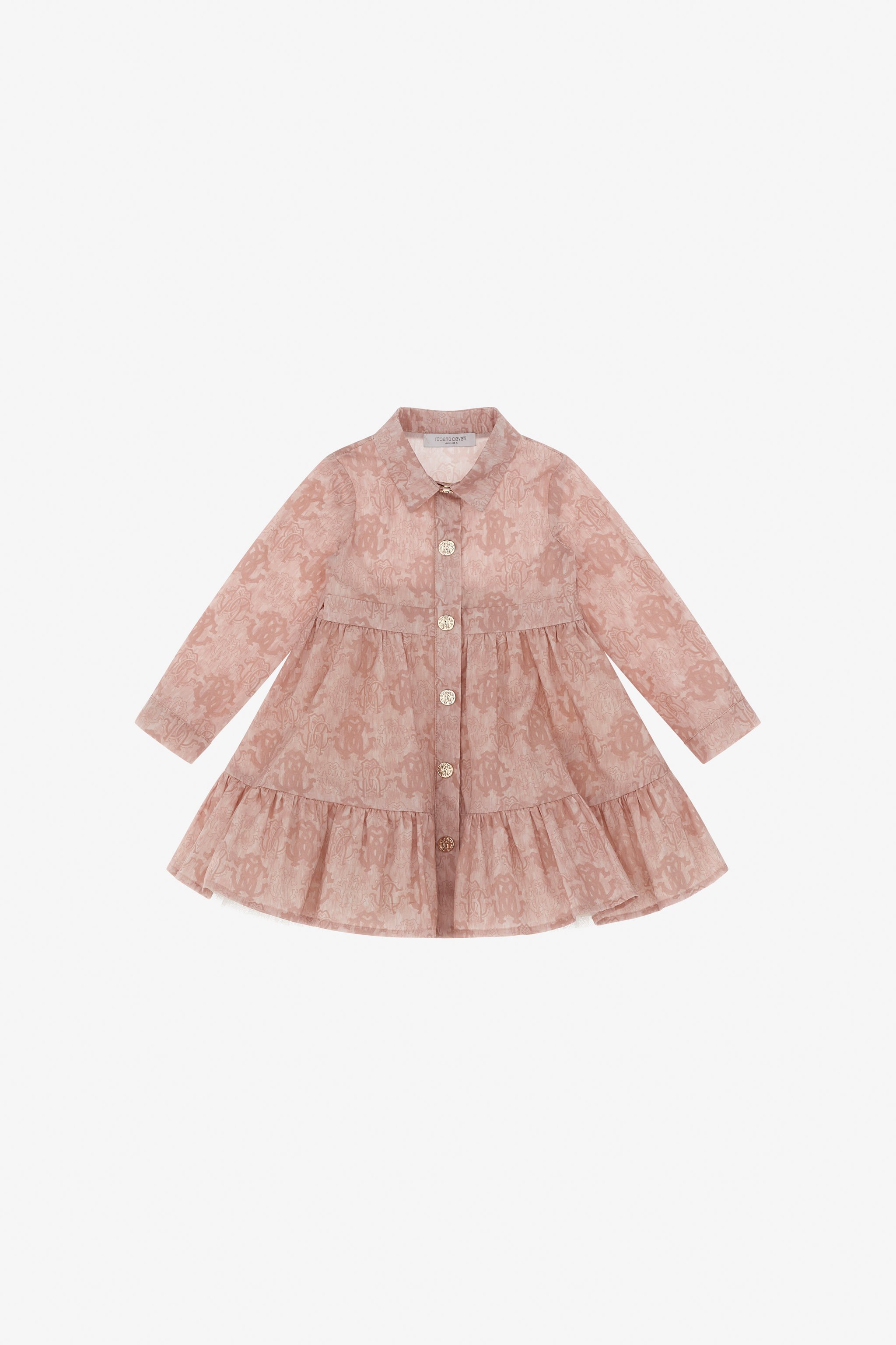 Baroque Buttoned Dress