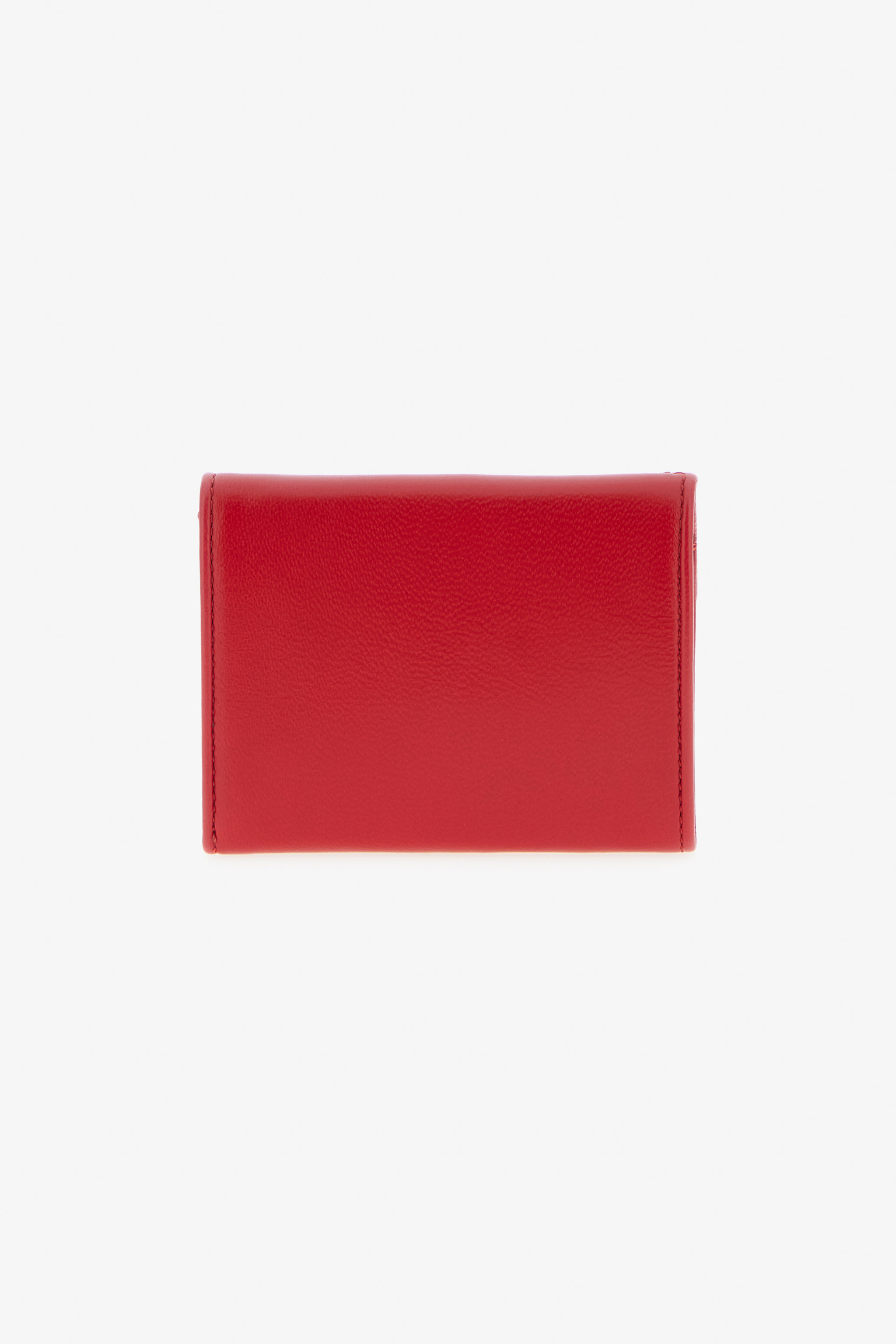 Roberto Cavalli Fang Closure Wallet In Red