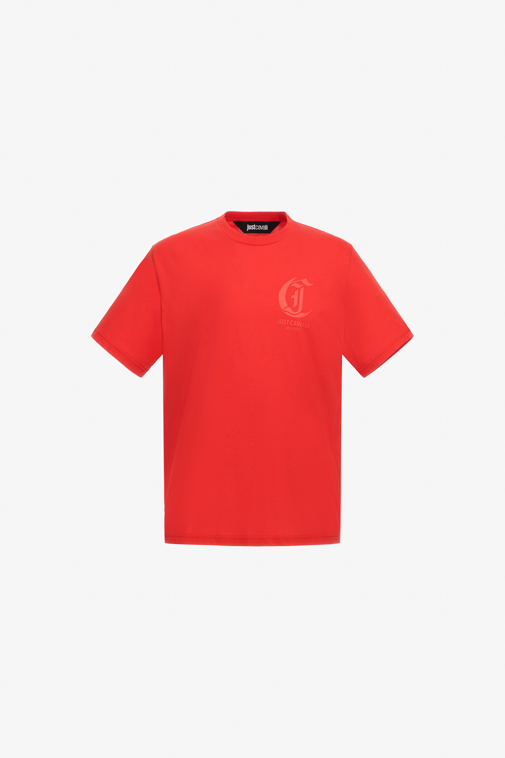 Just Cavalli T-shirt in Red for Men | Roberto Cavalli®