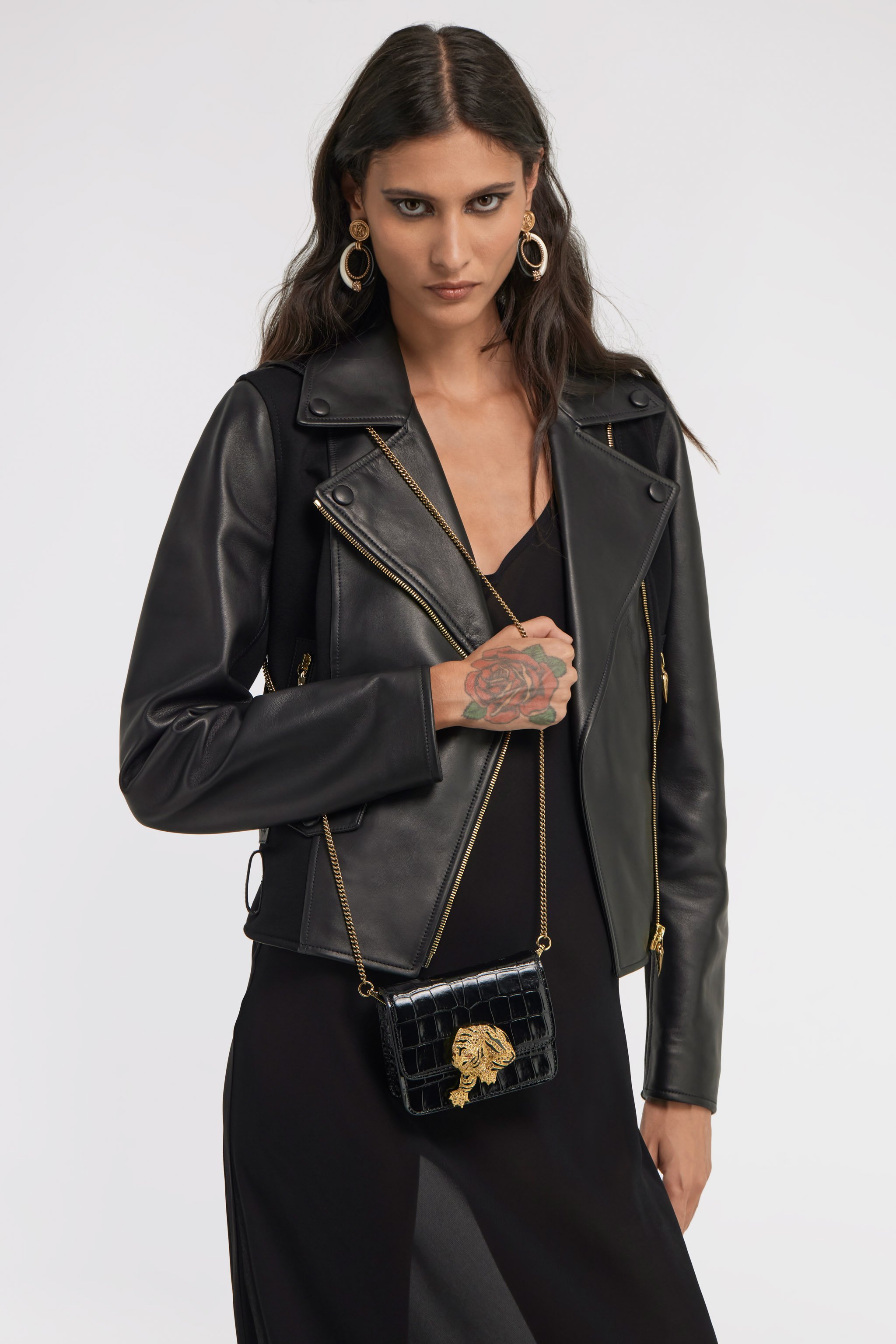 ROBERTO CAVALLI MINI ROAR BAG 