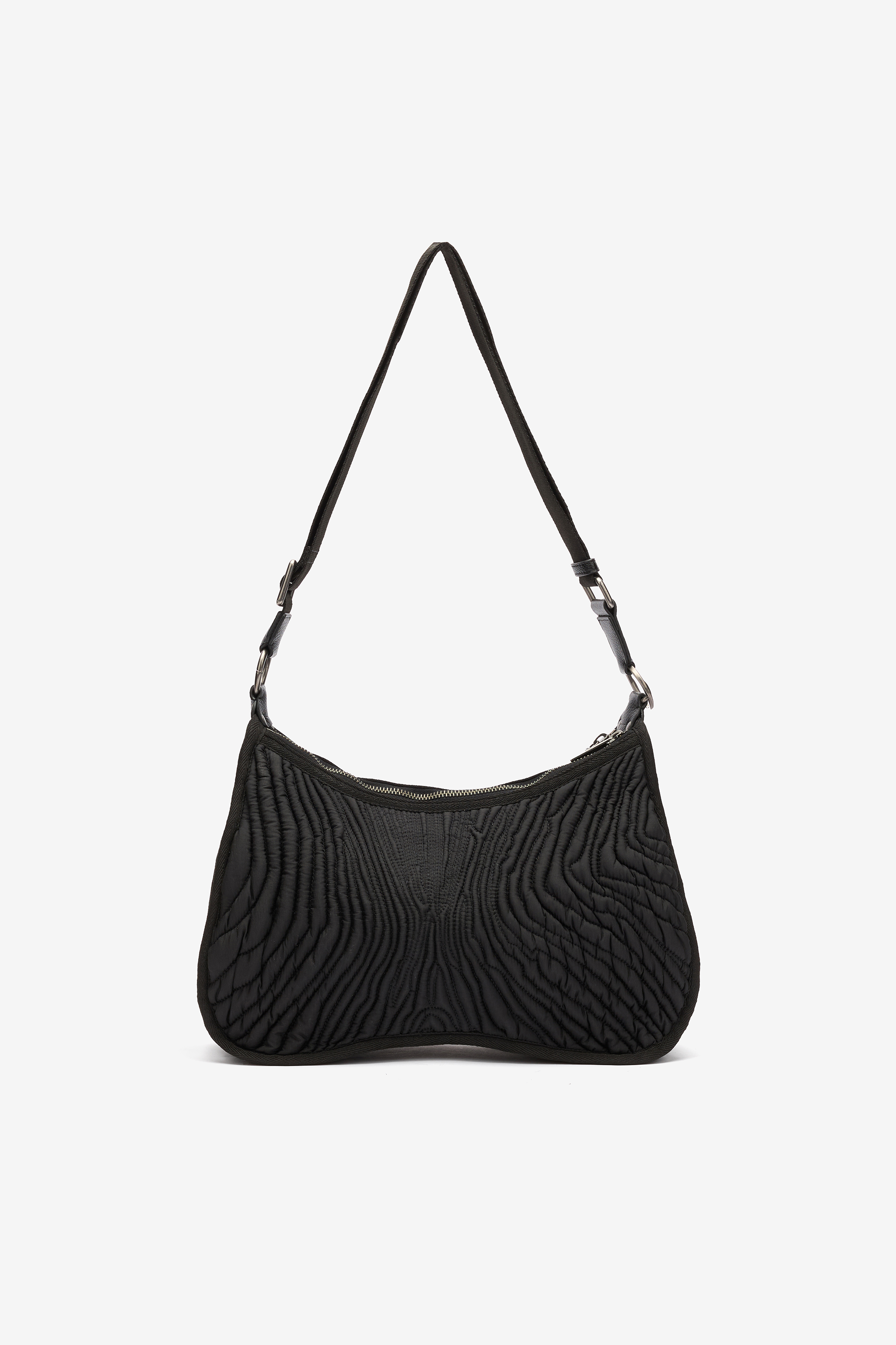 Roberto Cavalli Torino Matelasse Bag In Black