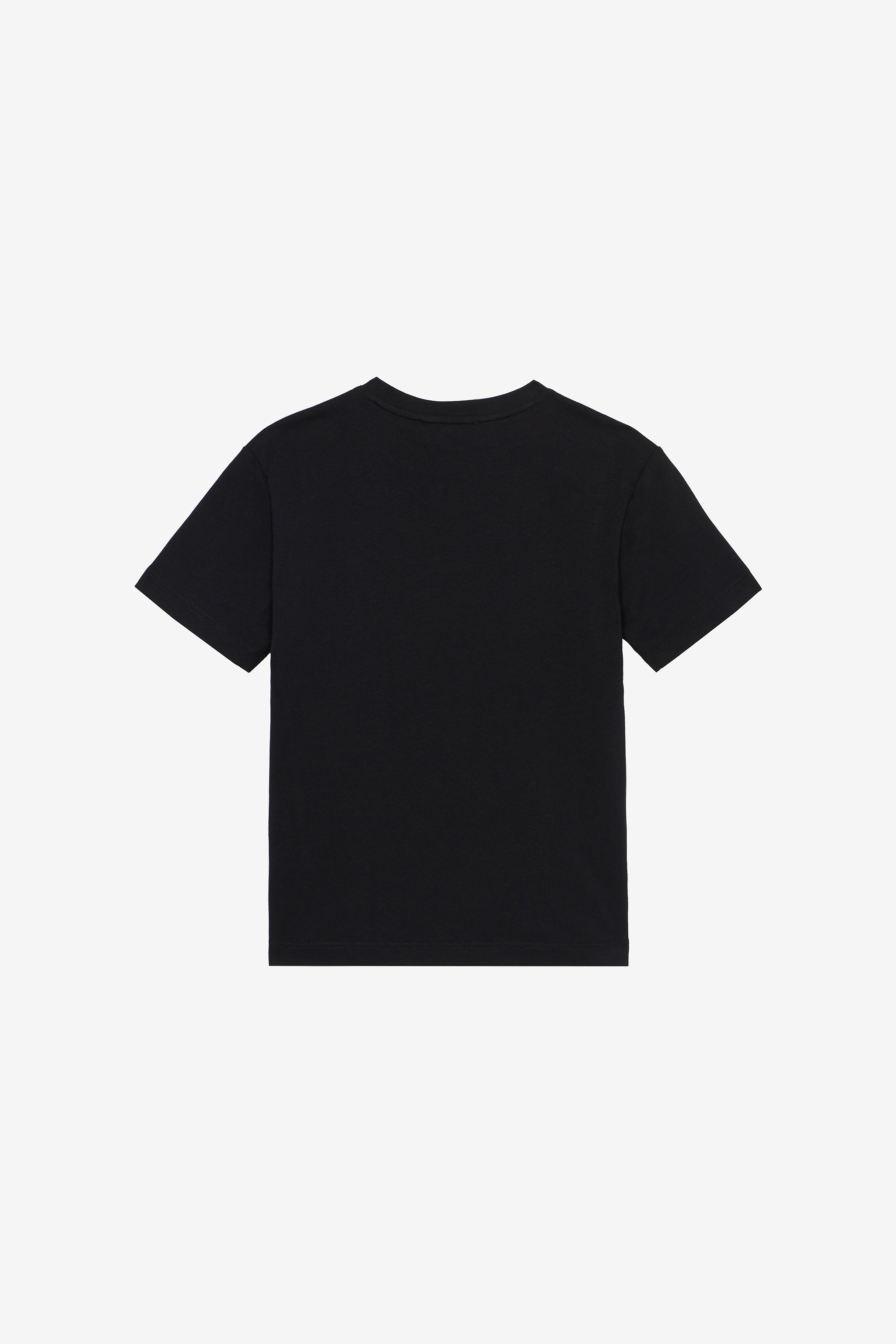 T-Shirt With Zebra Print And Logo