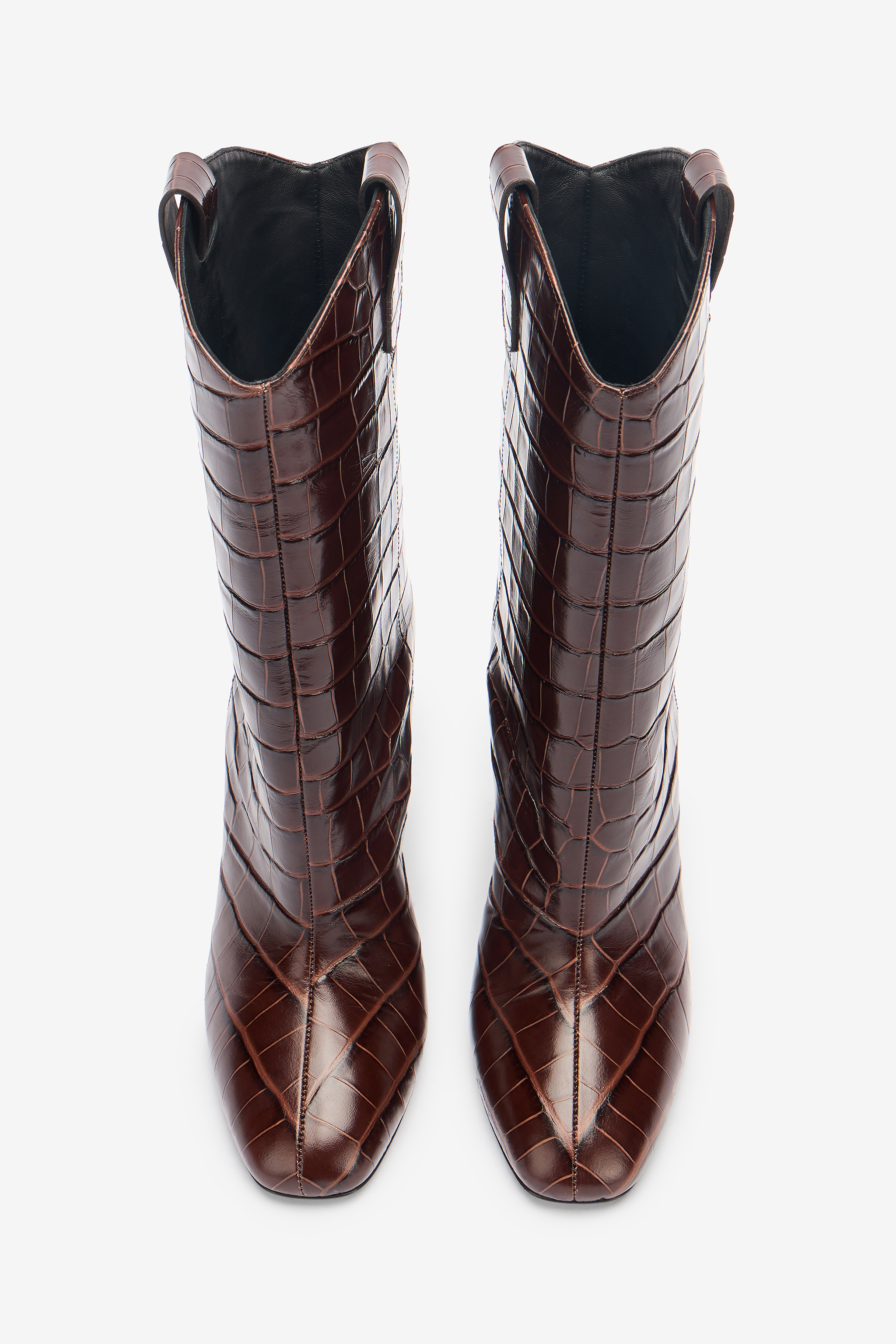 Roberto Cavalli Boots With Rc Logo In Brown