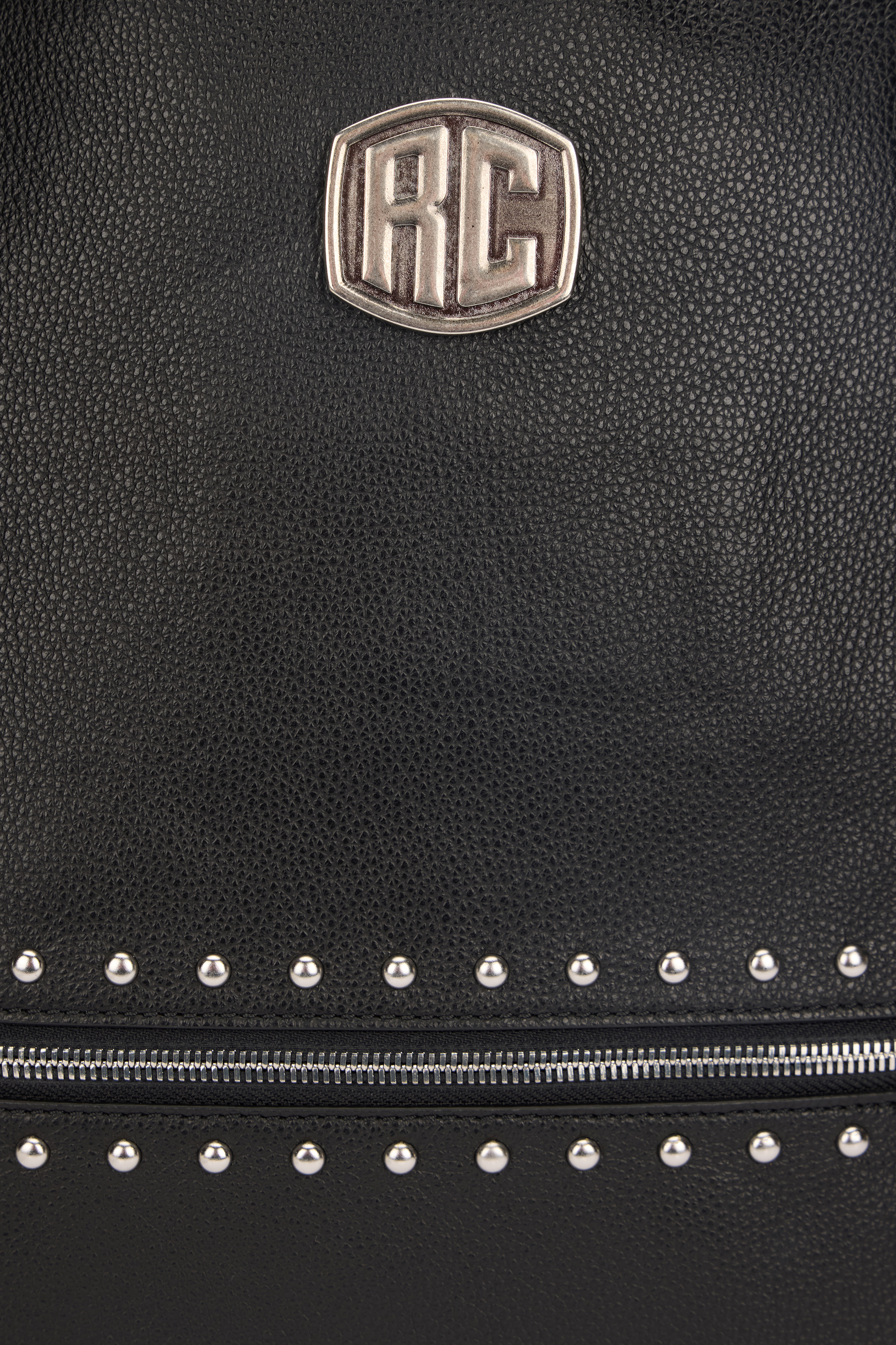 Roberto Cavalli Studded Leather Backpack