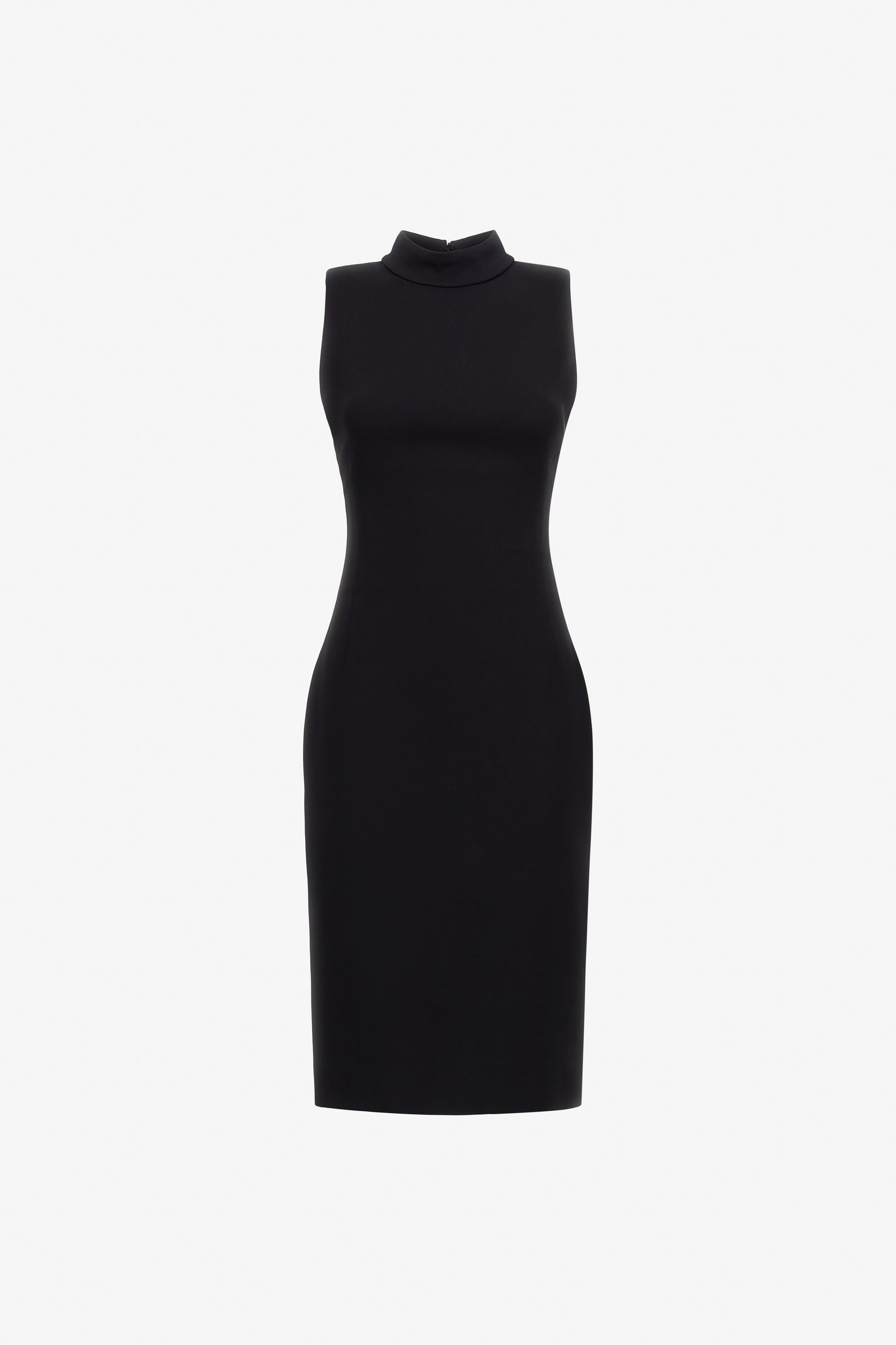 Sleeveless dress with RC