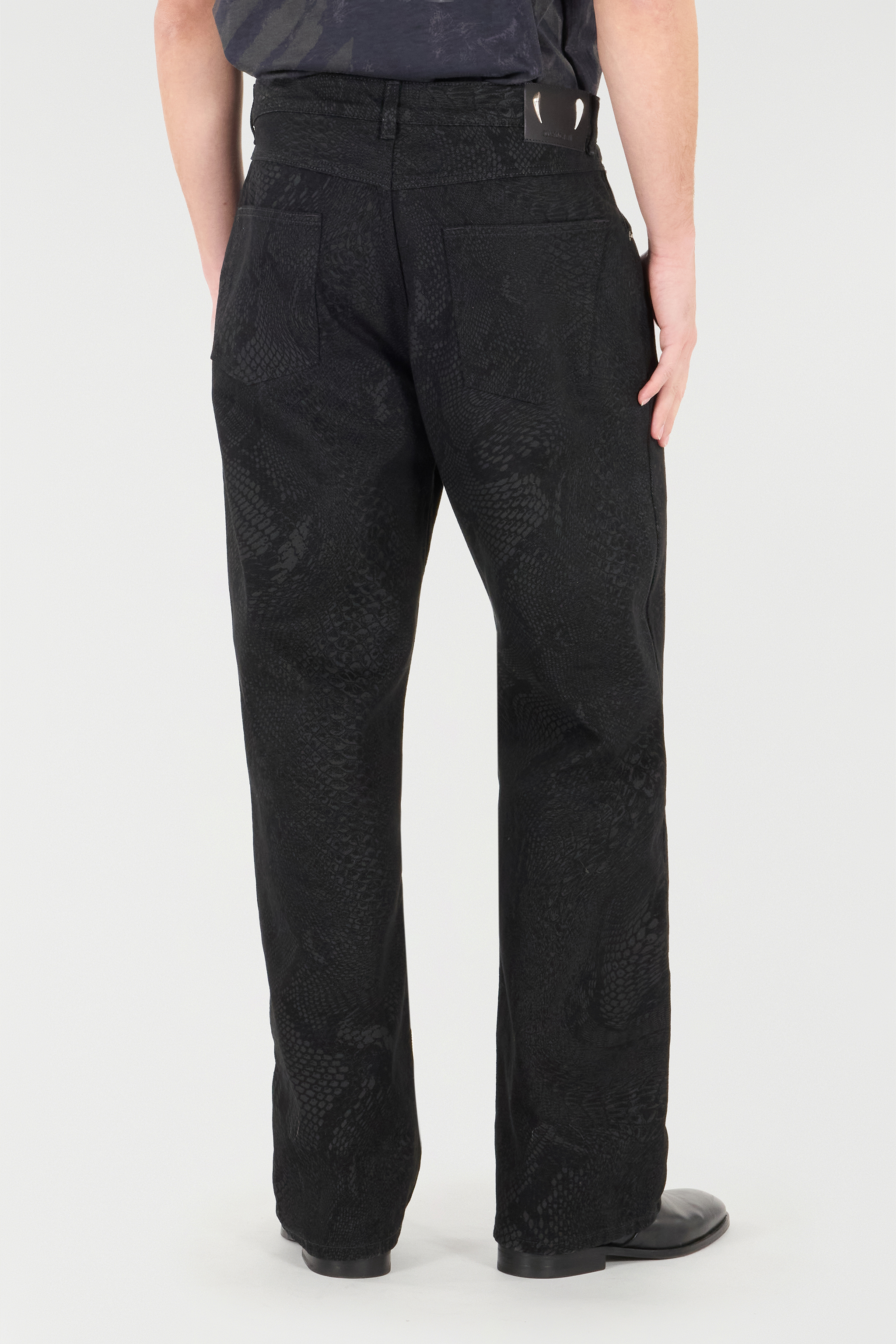 ROBERTO CAVALLI HOSE MIT PRINT PYTHON