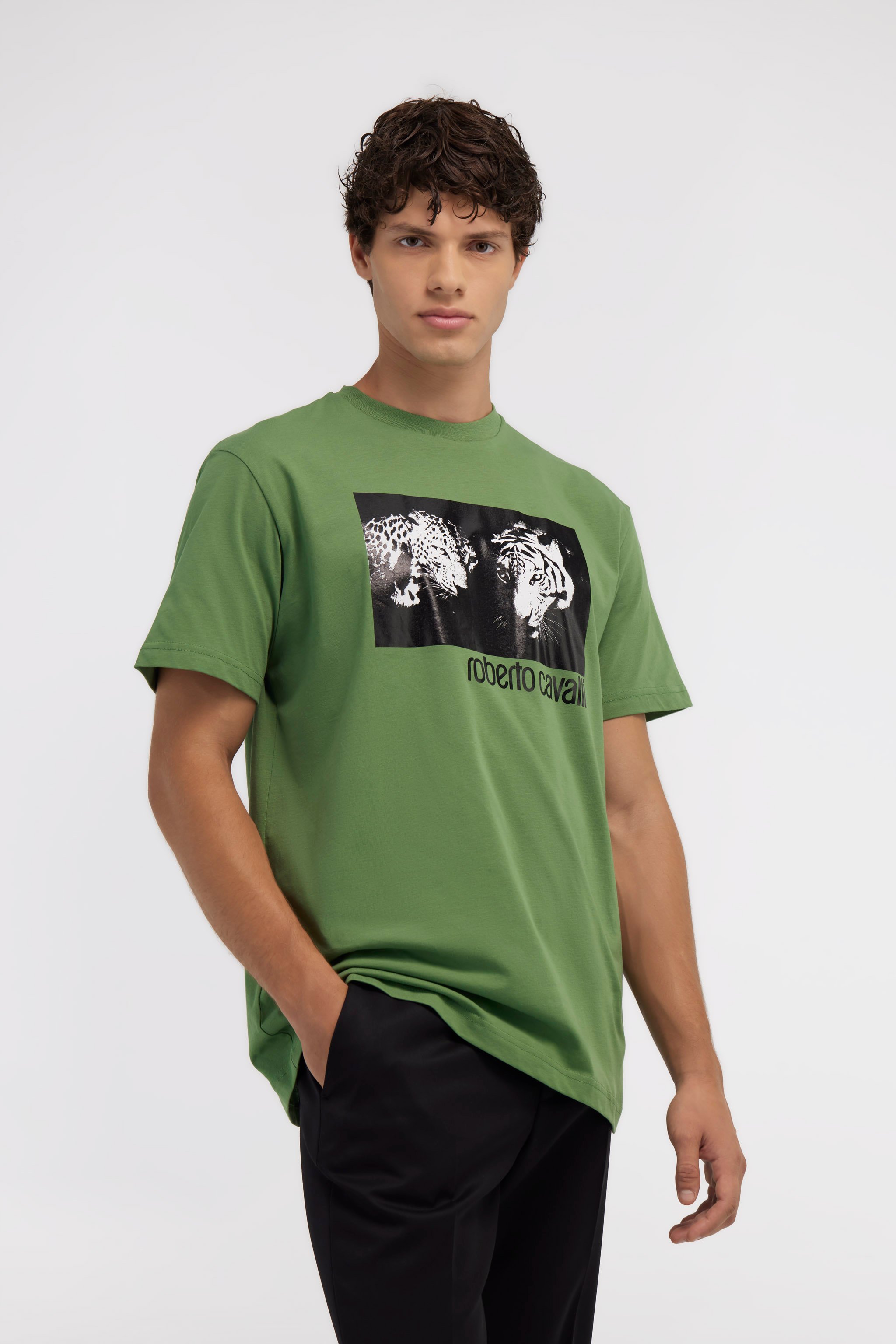 T-shirt with Jaguar logo and print