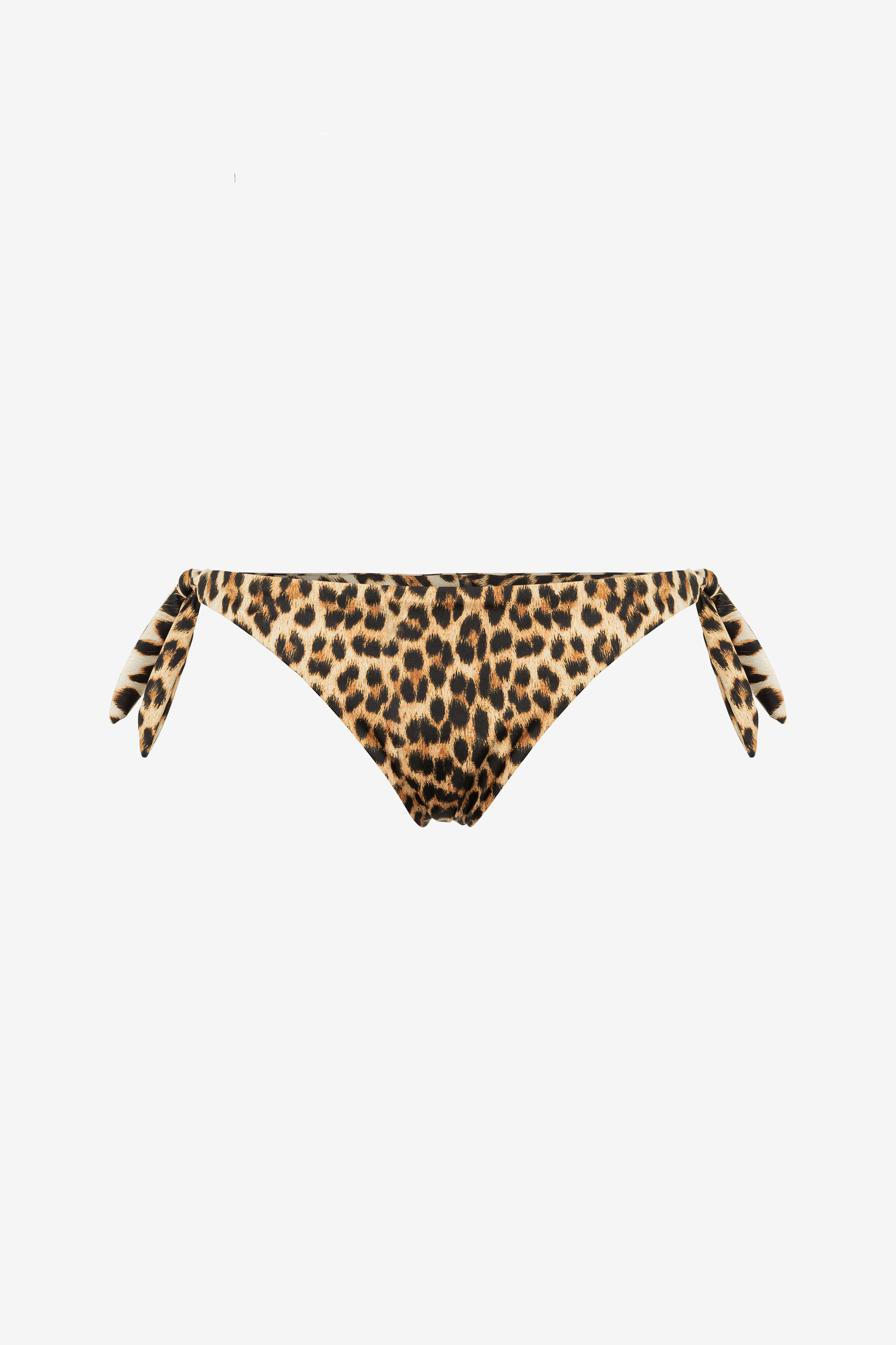 ROBERTO CAVALLI BIKINIHÖSCHEN MIT LEOPARDEN-PRINT