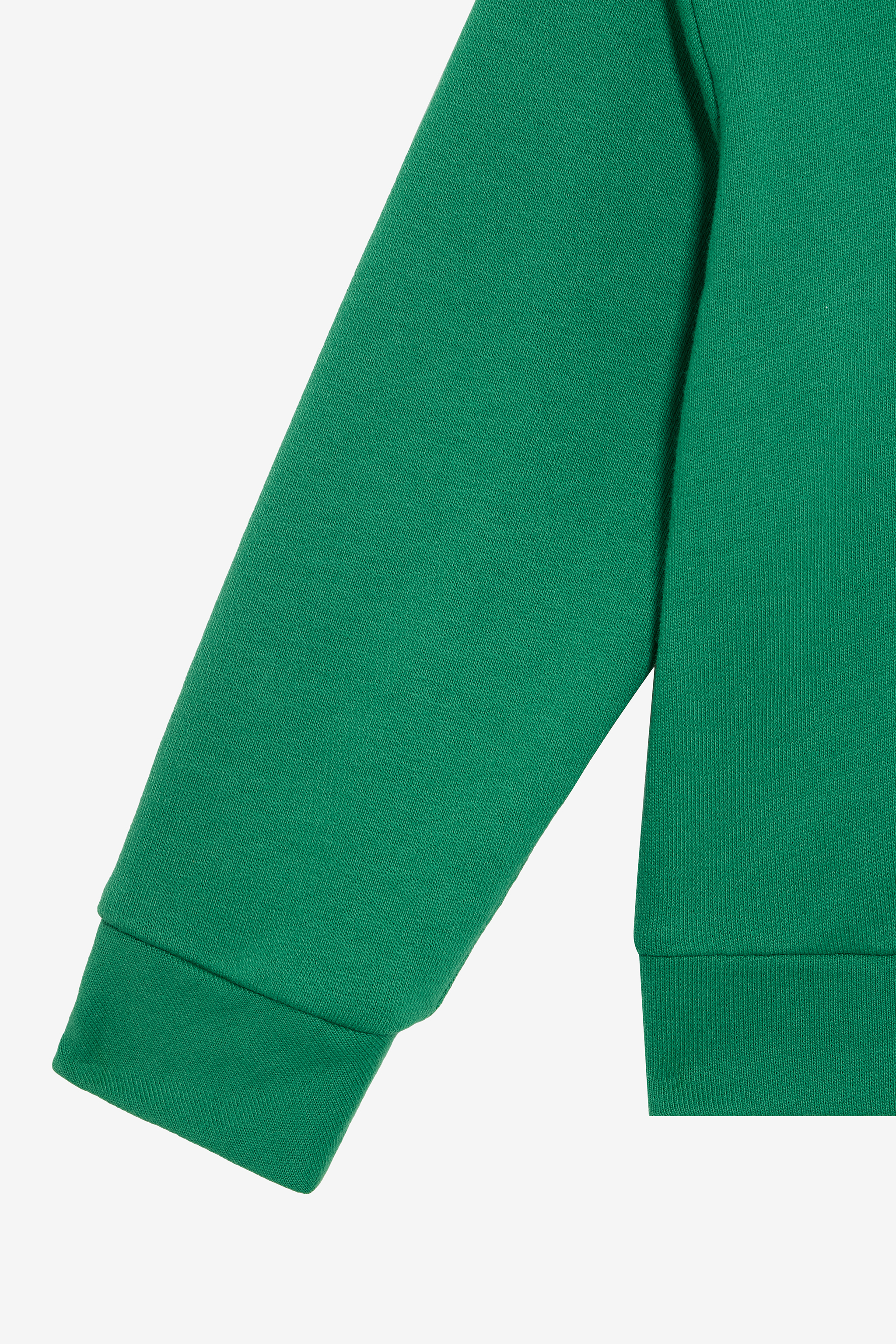 Green Sweatshirt with RC Monogram