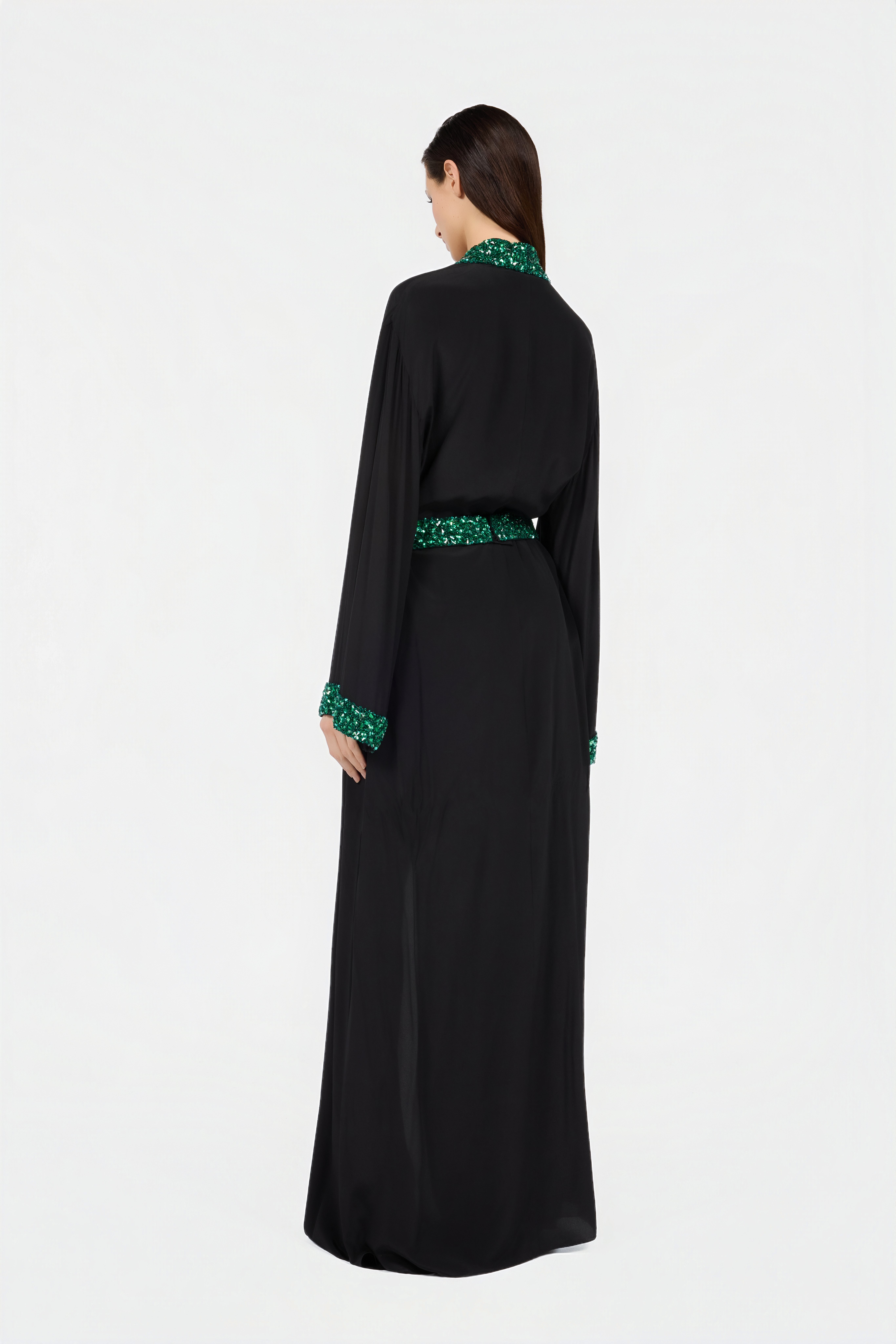 Roberto Cavalli Silk Maxi Dress with Embellished Detail | Thumbnail 3 Roberto Cavalli Silk Maxi Dress with Embellished Detail | Thumbnail 3