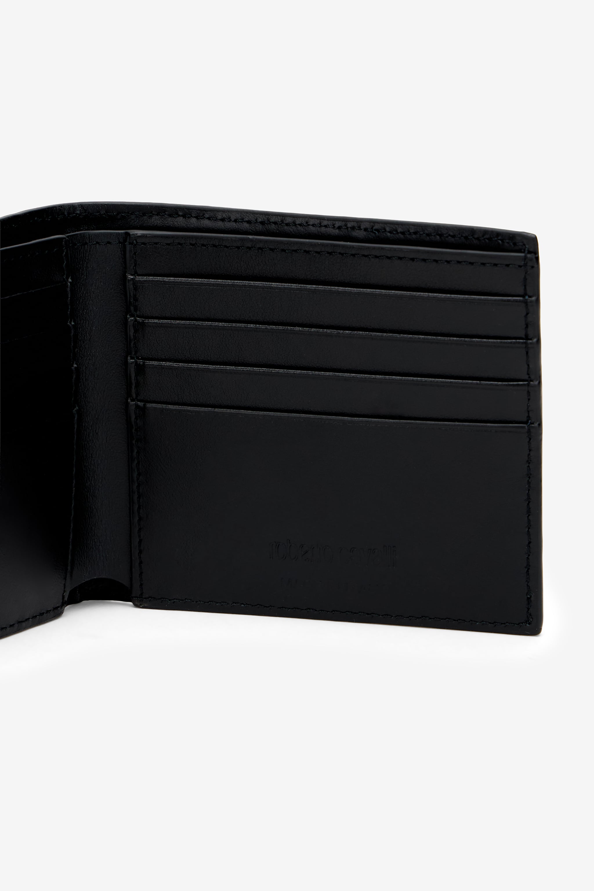 Roberto Cavalli Crocodile-Embossed Leather Wallet | Thumbnail 3