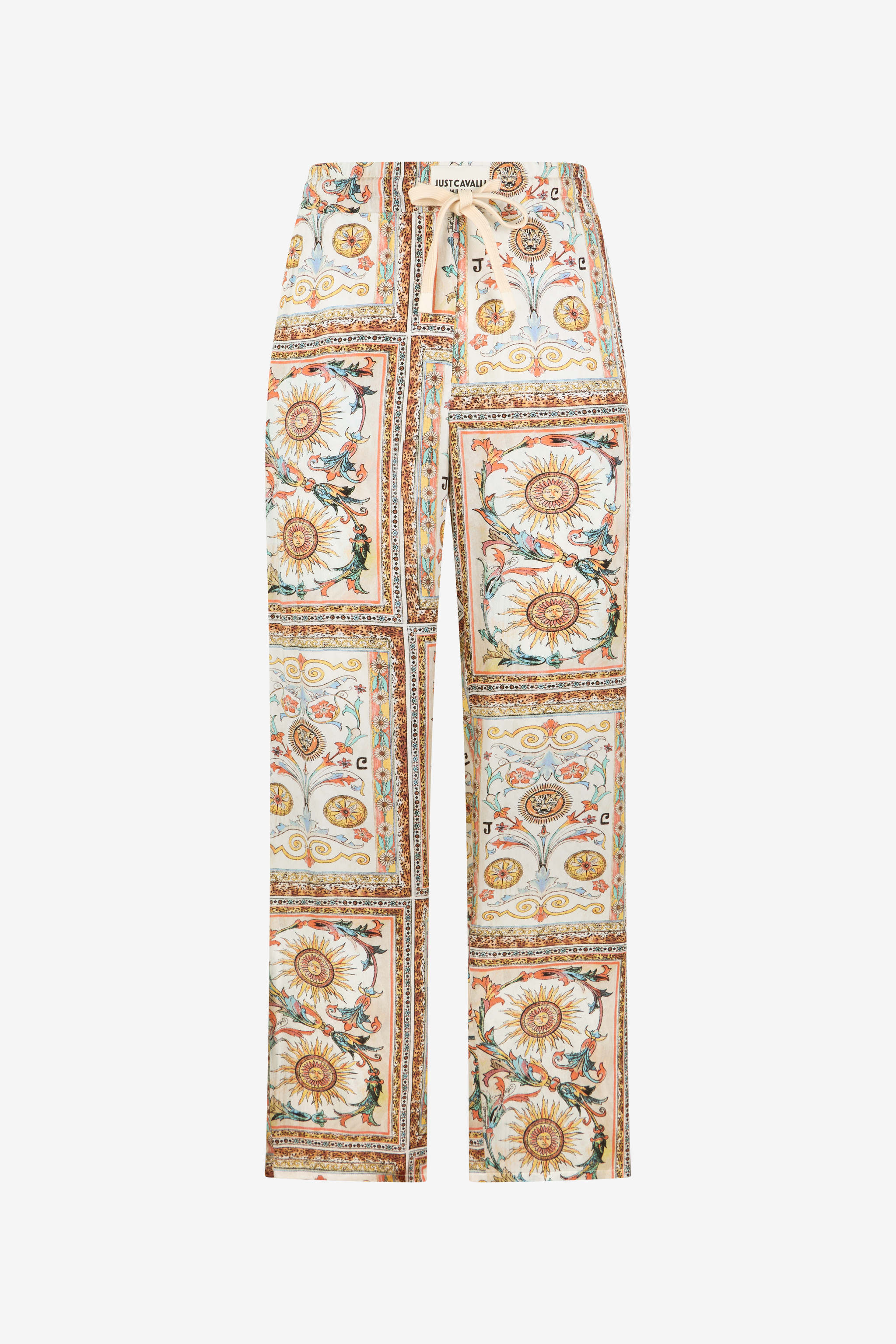 Roberto Cavalli Persian Tarot Print Trousers