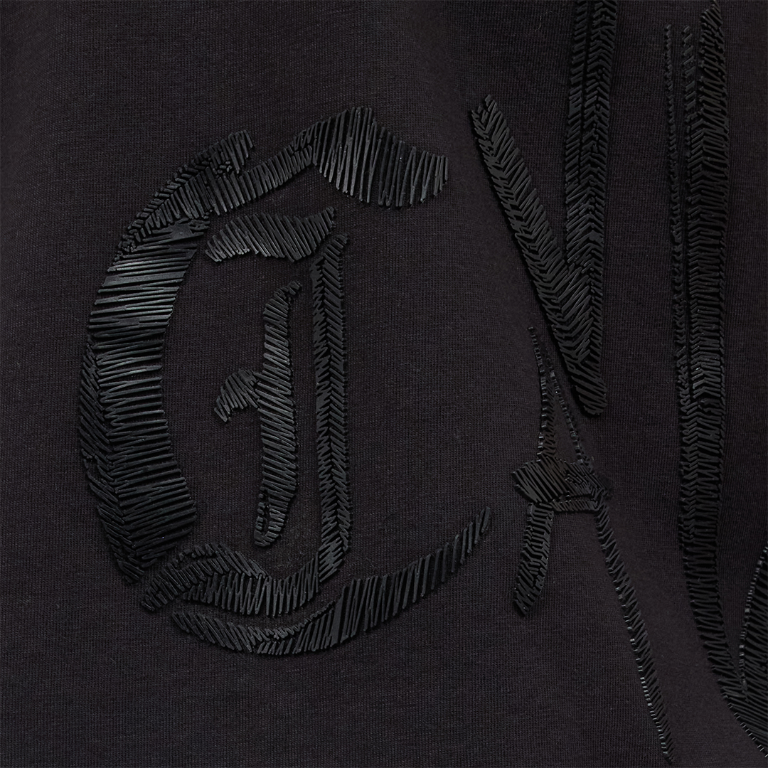 Roberto Cavalli T-shirt With Logo On The Side In Black