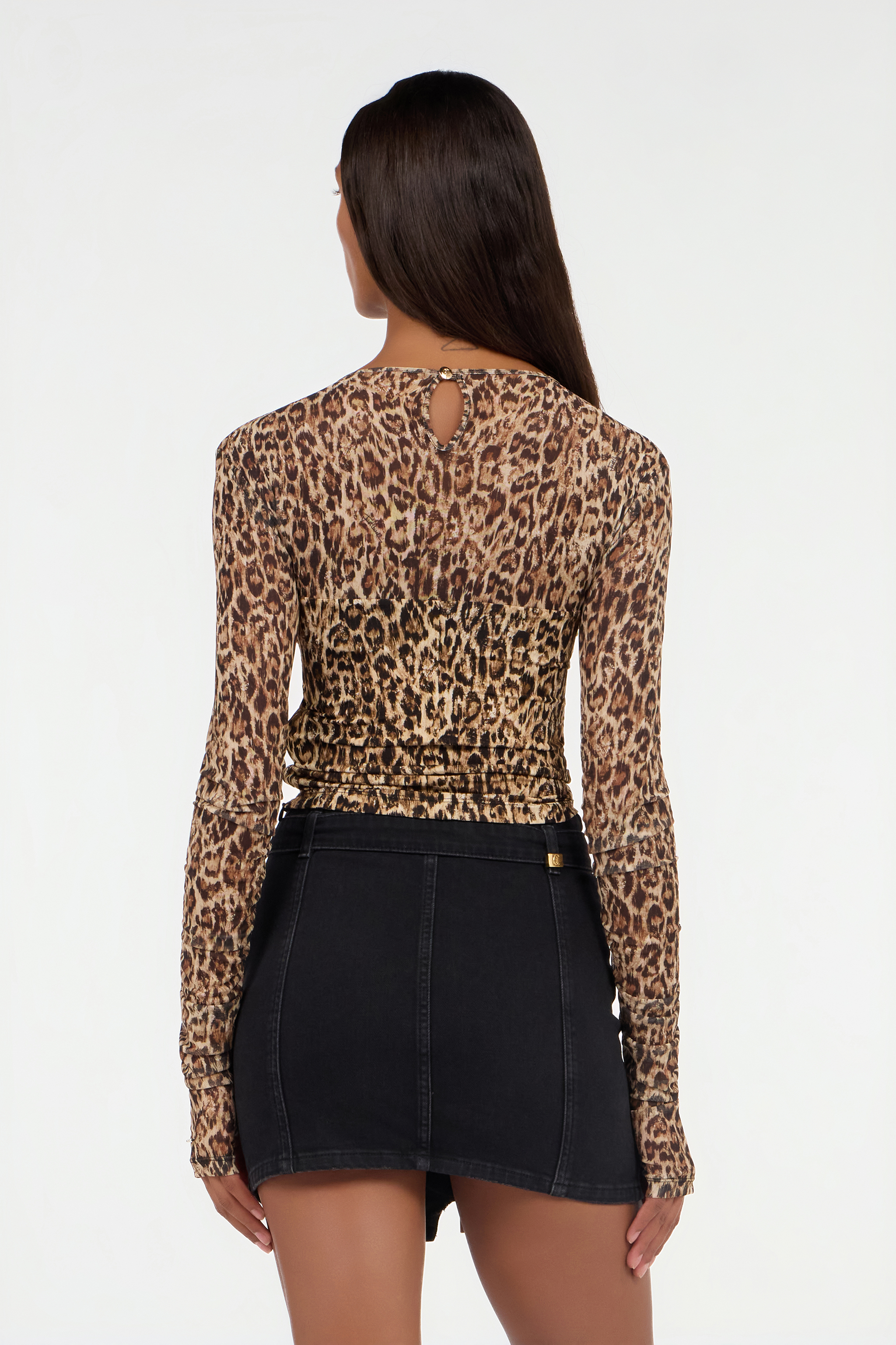 Leopard Skin Print Sweater