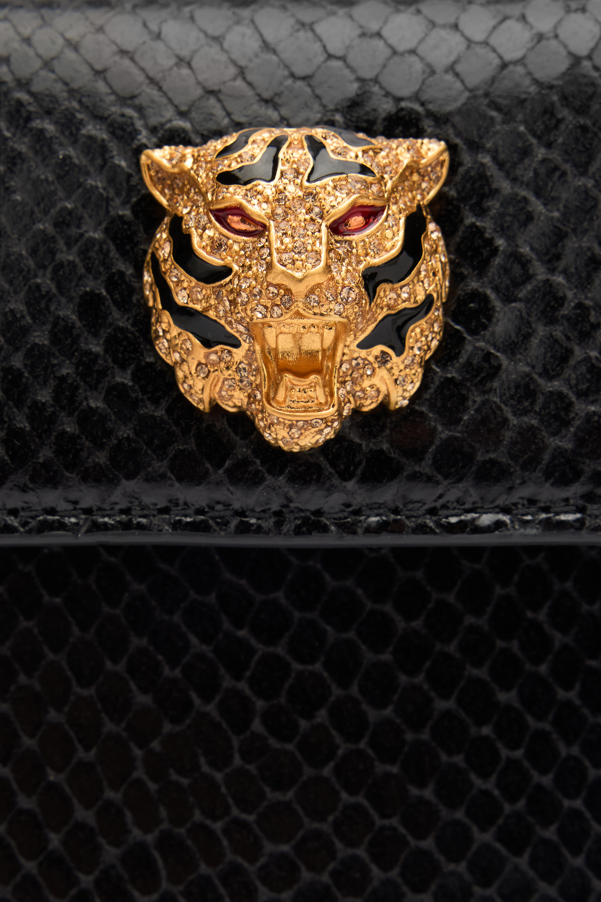 ROBERTO CAVALLI ROAR HANDYHÜLLE MIT TIGERKÖPFEN