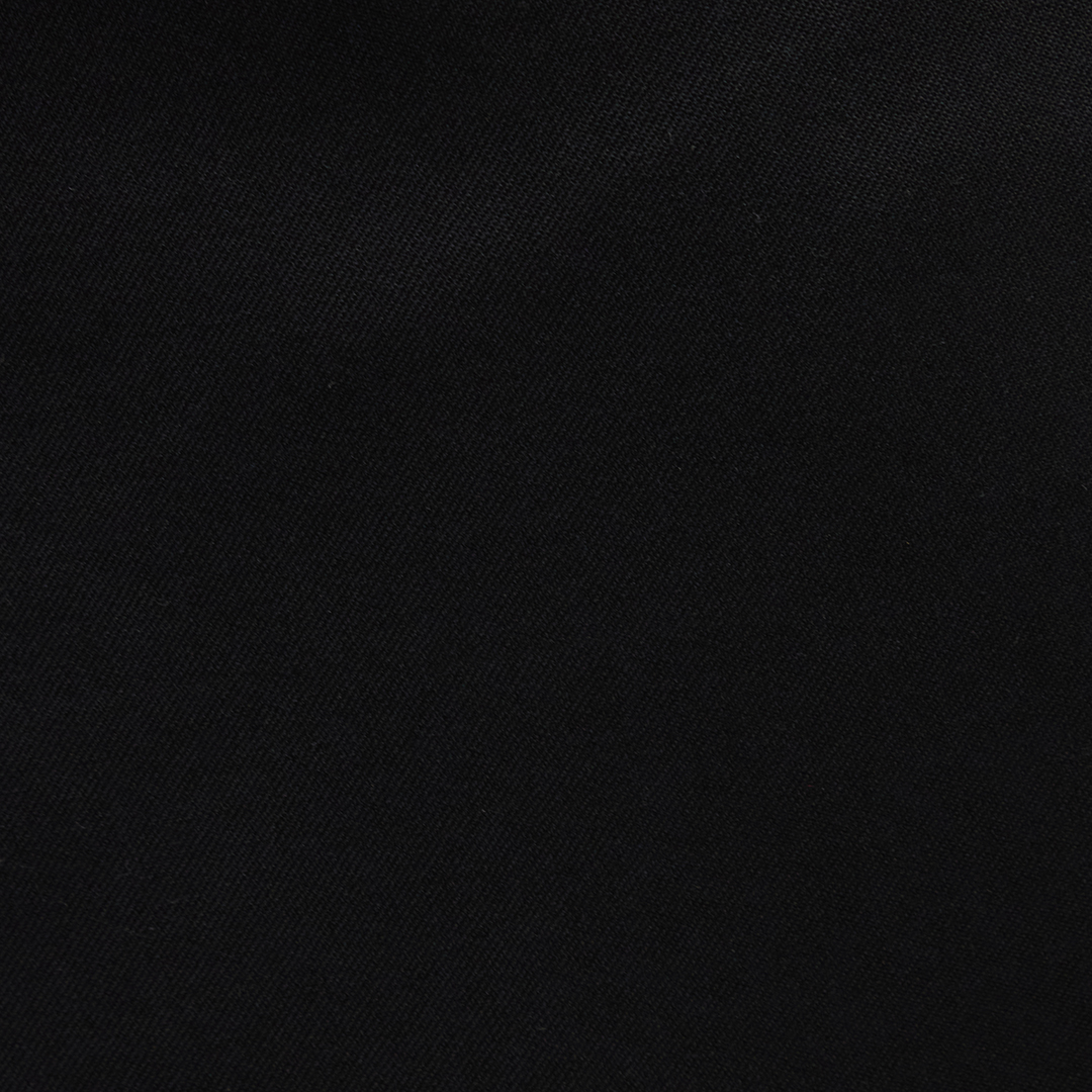 Black Wool Tailored Trousers