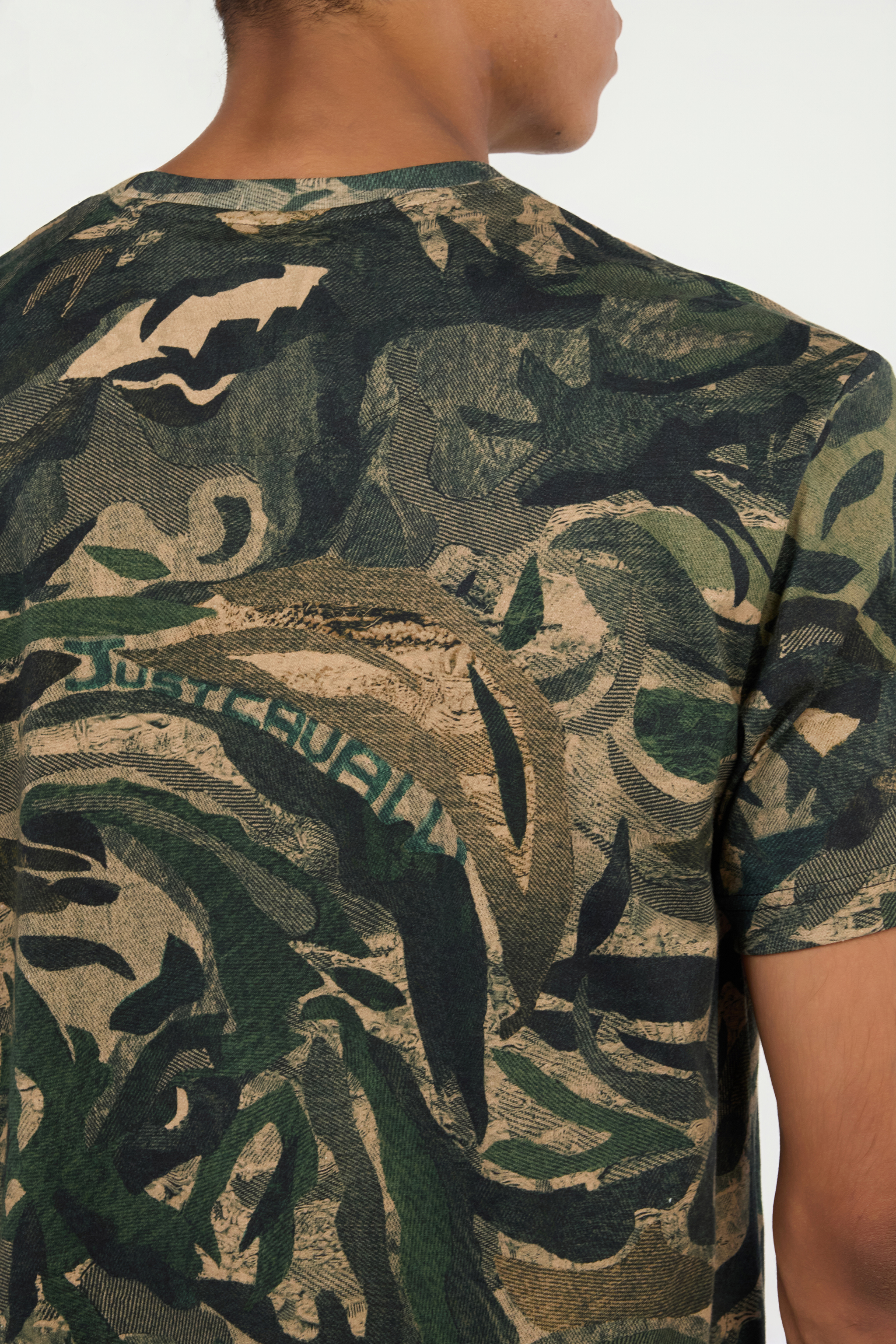Tiger Camu Print T-Shirt