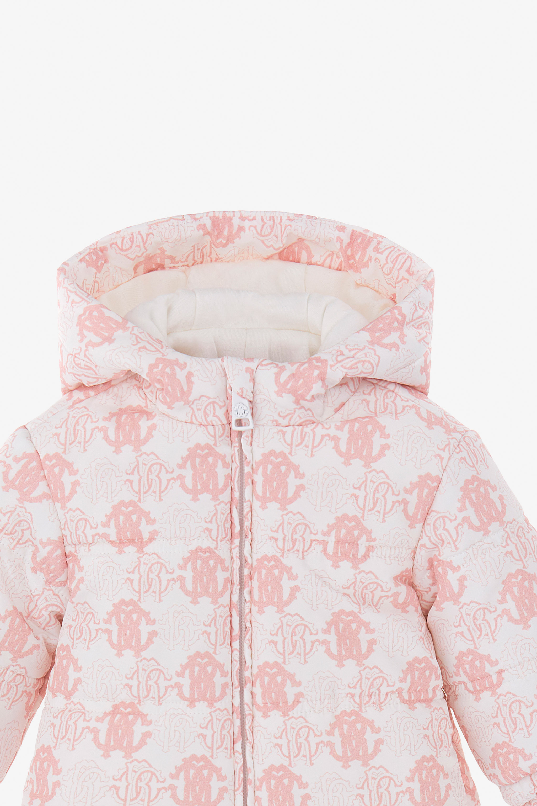Roberto Cavalli Rc Monogram-embroidery Babygrow Set In Pink