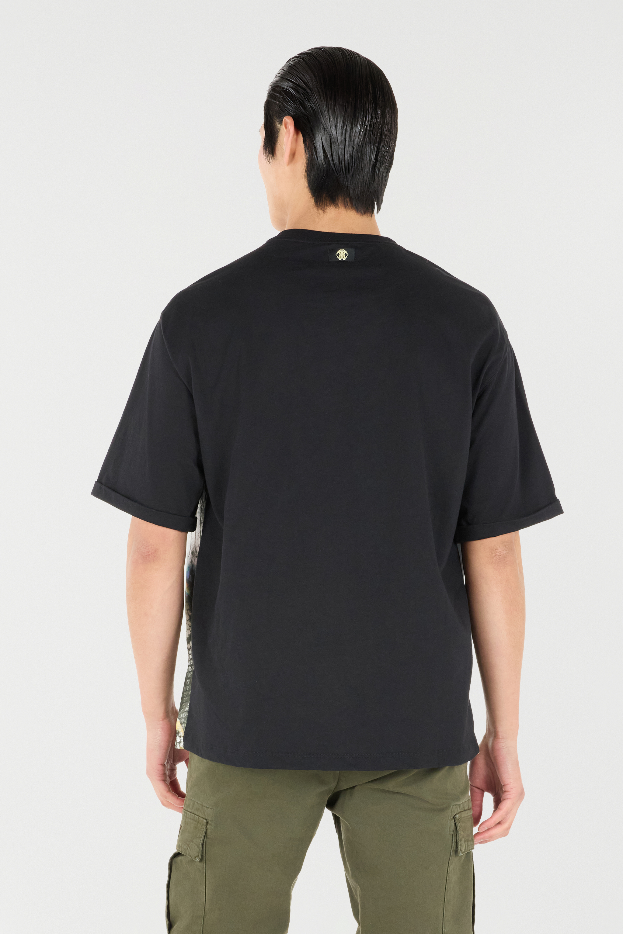 T-Shirt With Rose Print