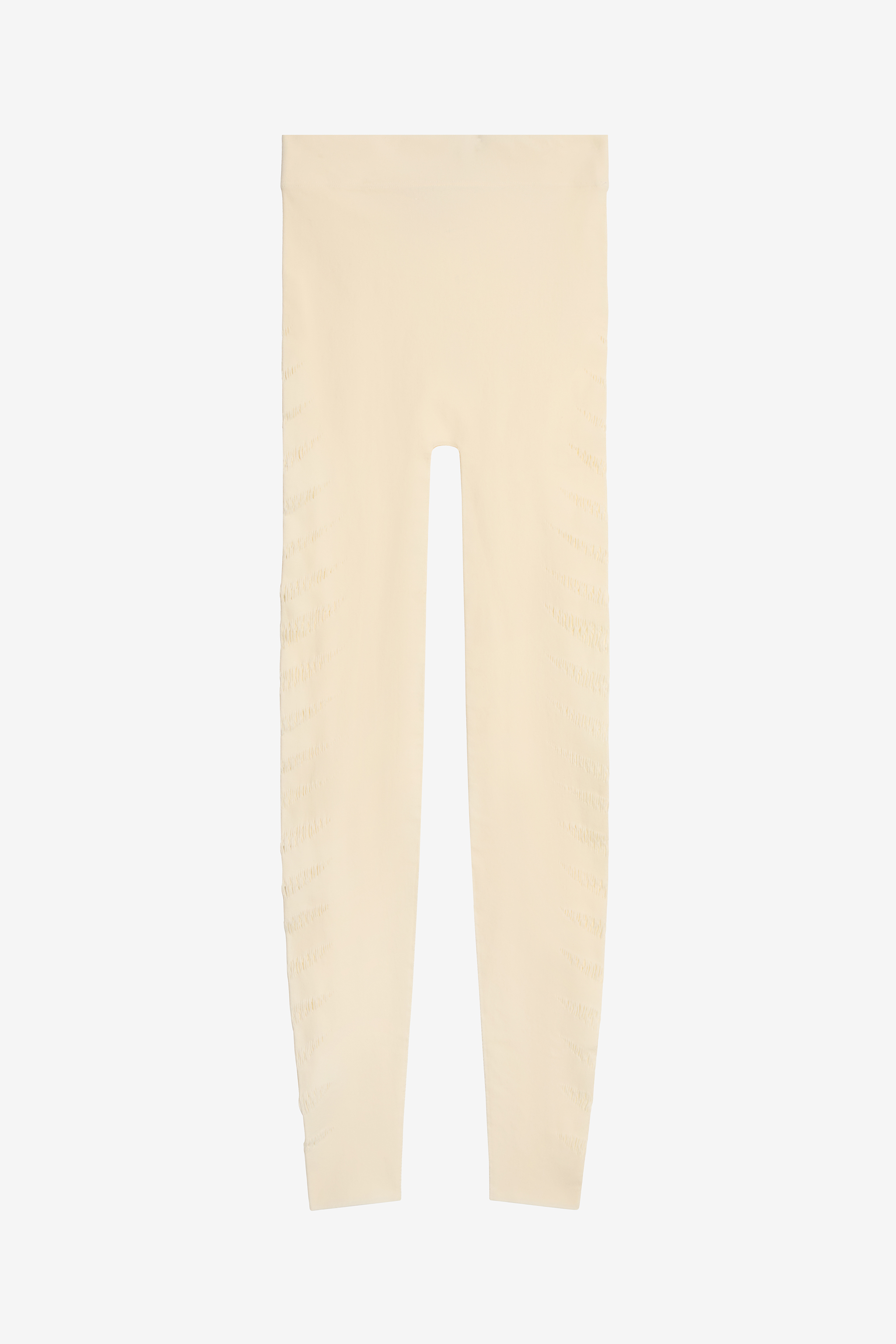 Roberto Cavalli Women's Ivory Cut-Out Leggings - Ready To Wear - Image 1