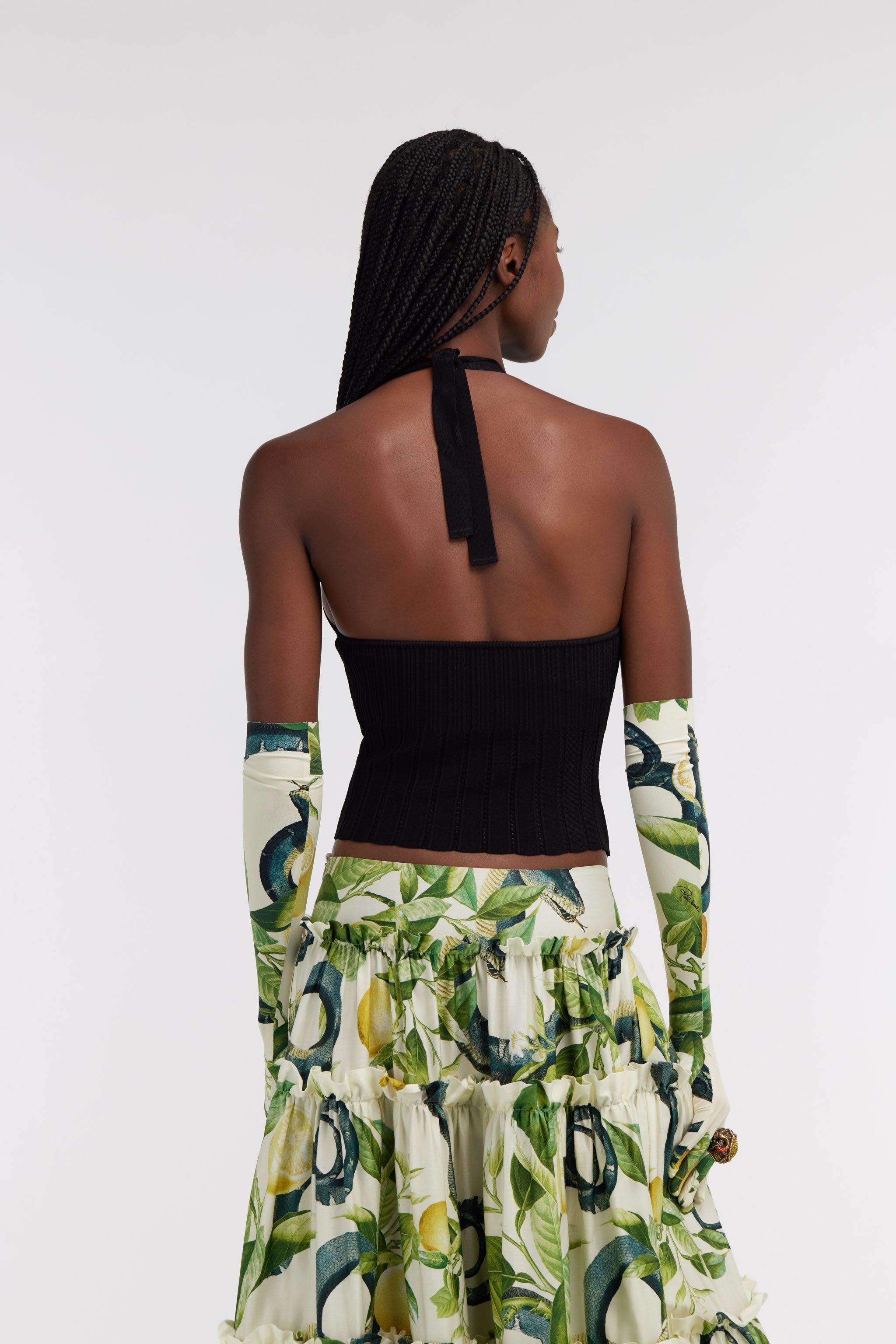 Roberto Cavalli Knitwear Body In Black