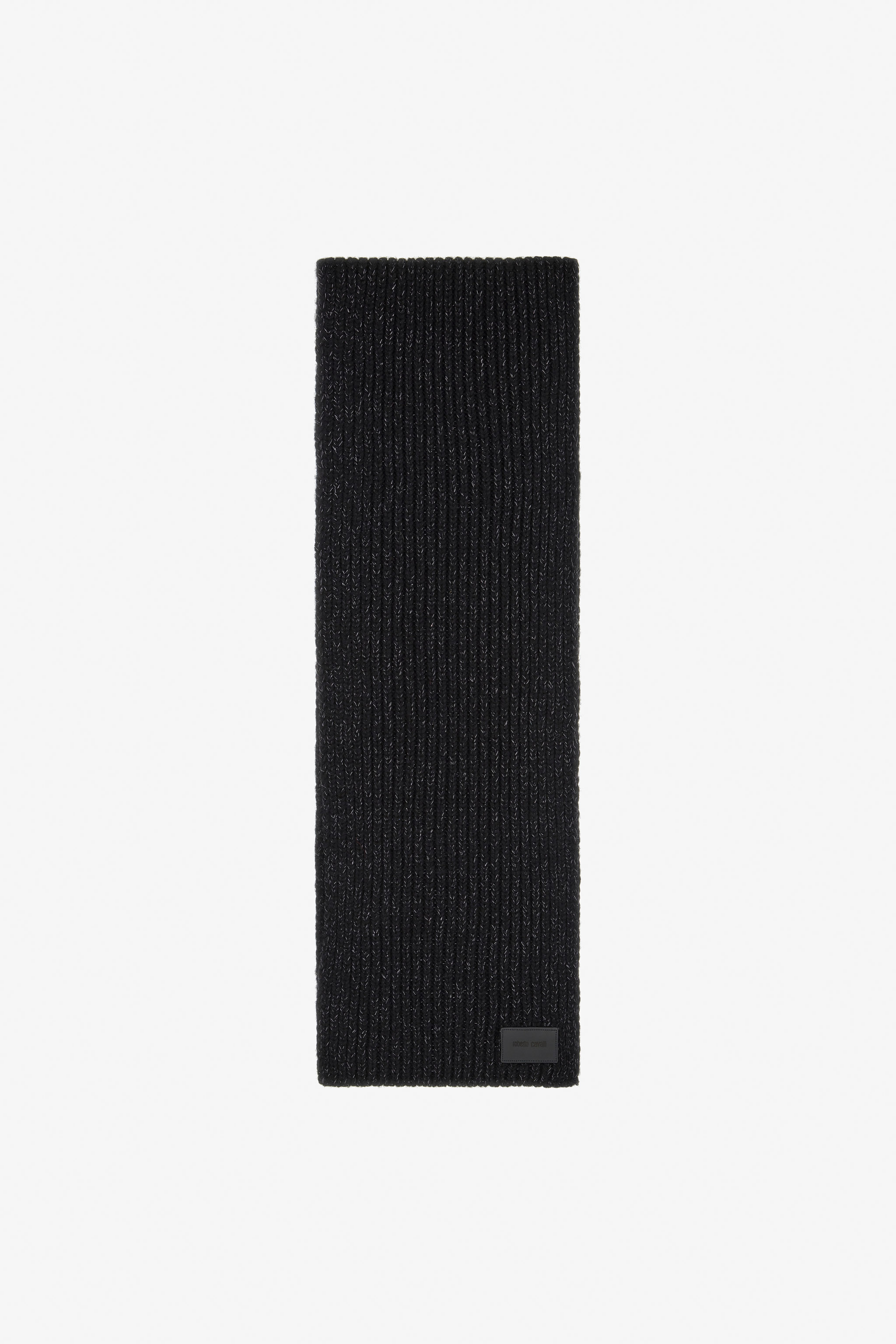 ROBERTO CAVALLI MOHAIR BLEND SCARF WITH BRANDED TAG 