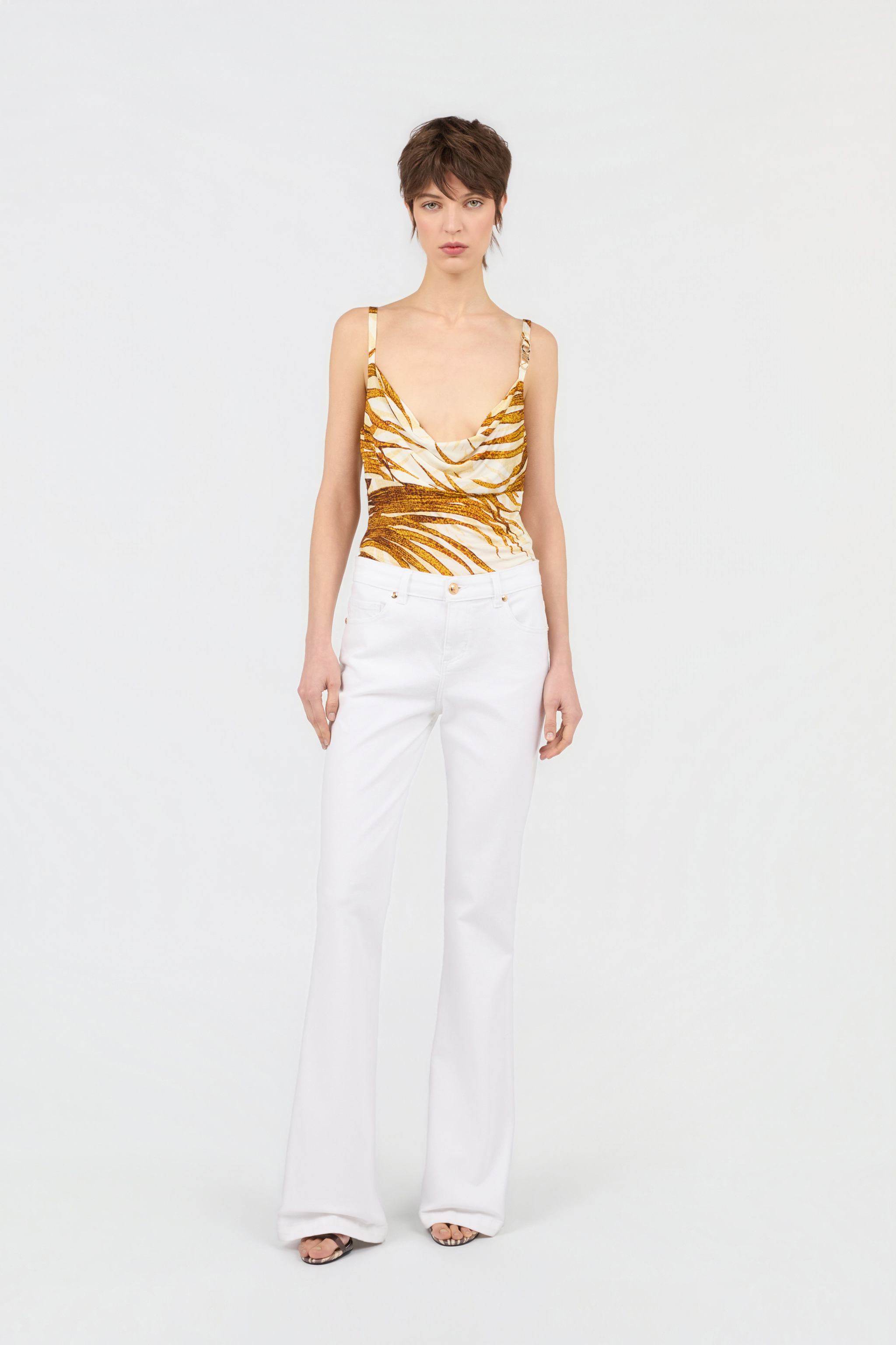 Roberto Cavalli Denim Trousers in Cotton | Thumbnail 6