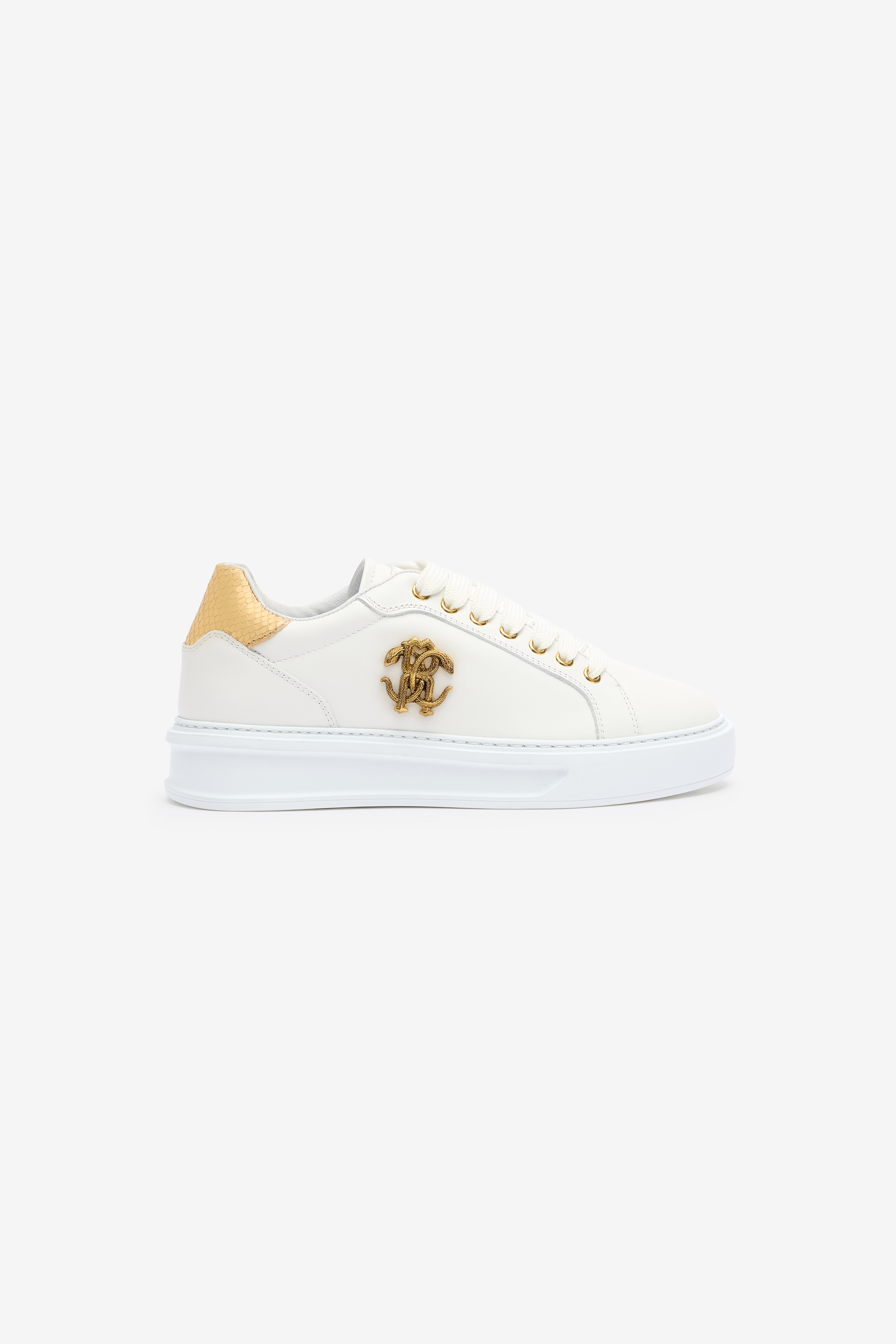 Sneakers With Monogram Mirror Snake