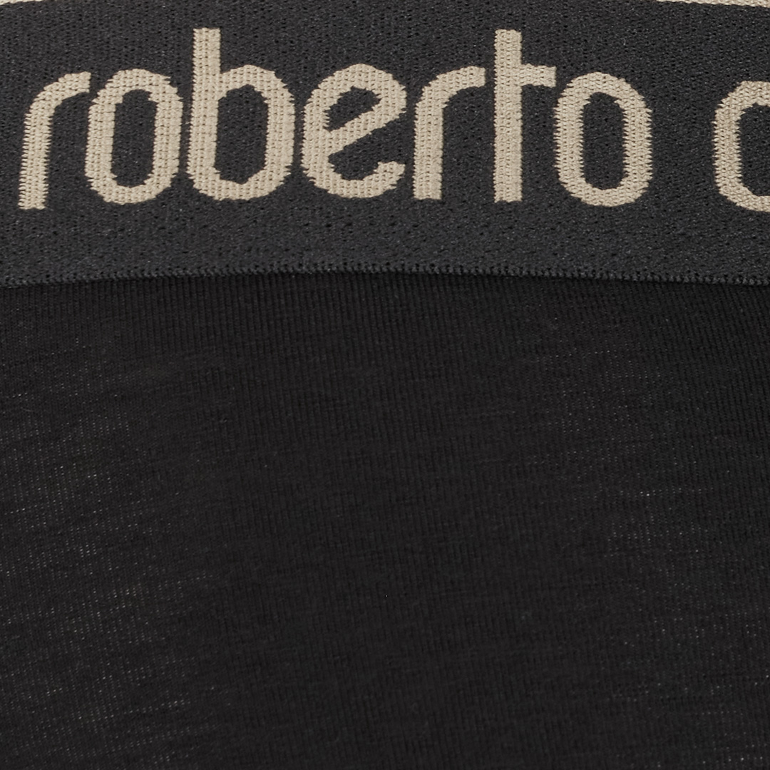 Roberto Cavalli Logo Briefs In Black