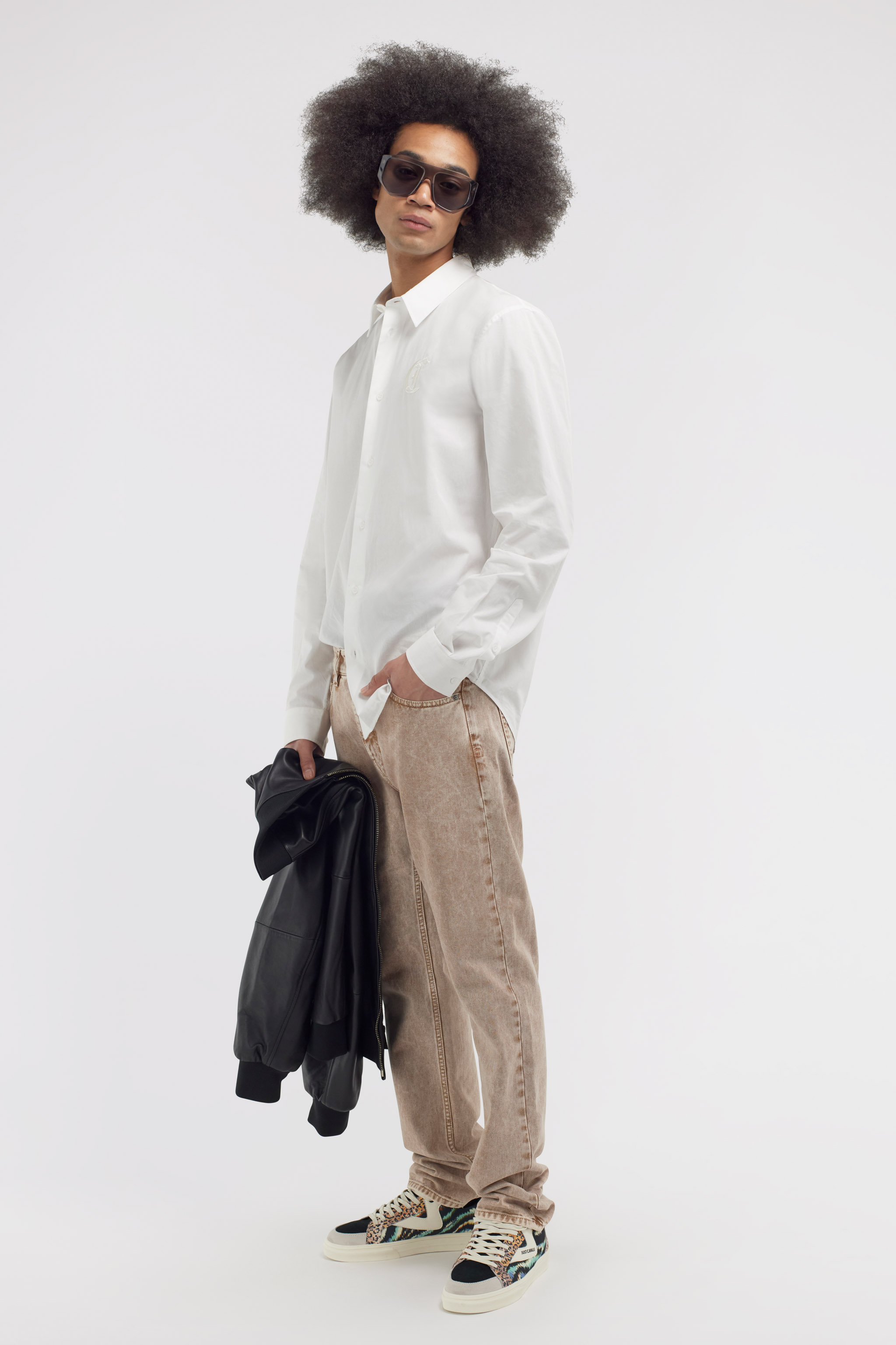 Roberto Cavalli Just Cavalli Shirt In White