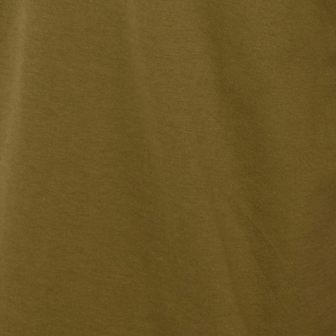 Green cotton T-shirt with JC monogram