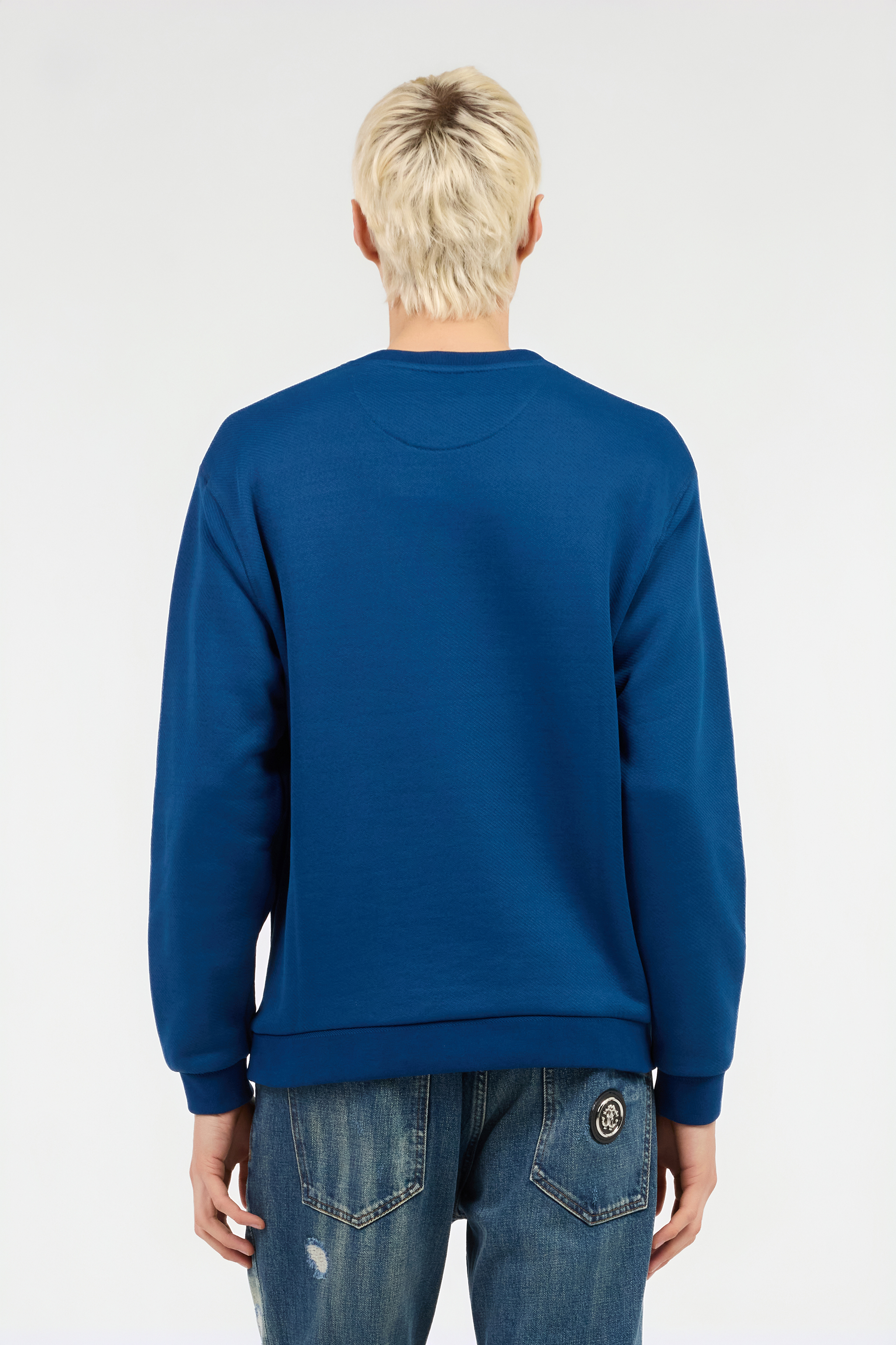 Marble Print Sweatshirt