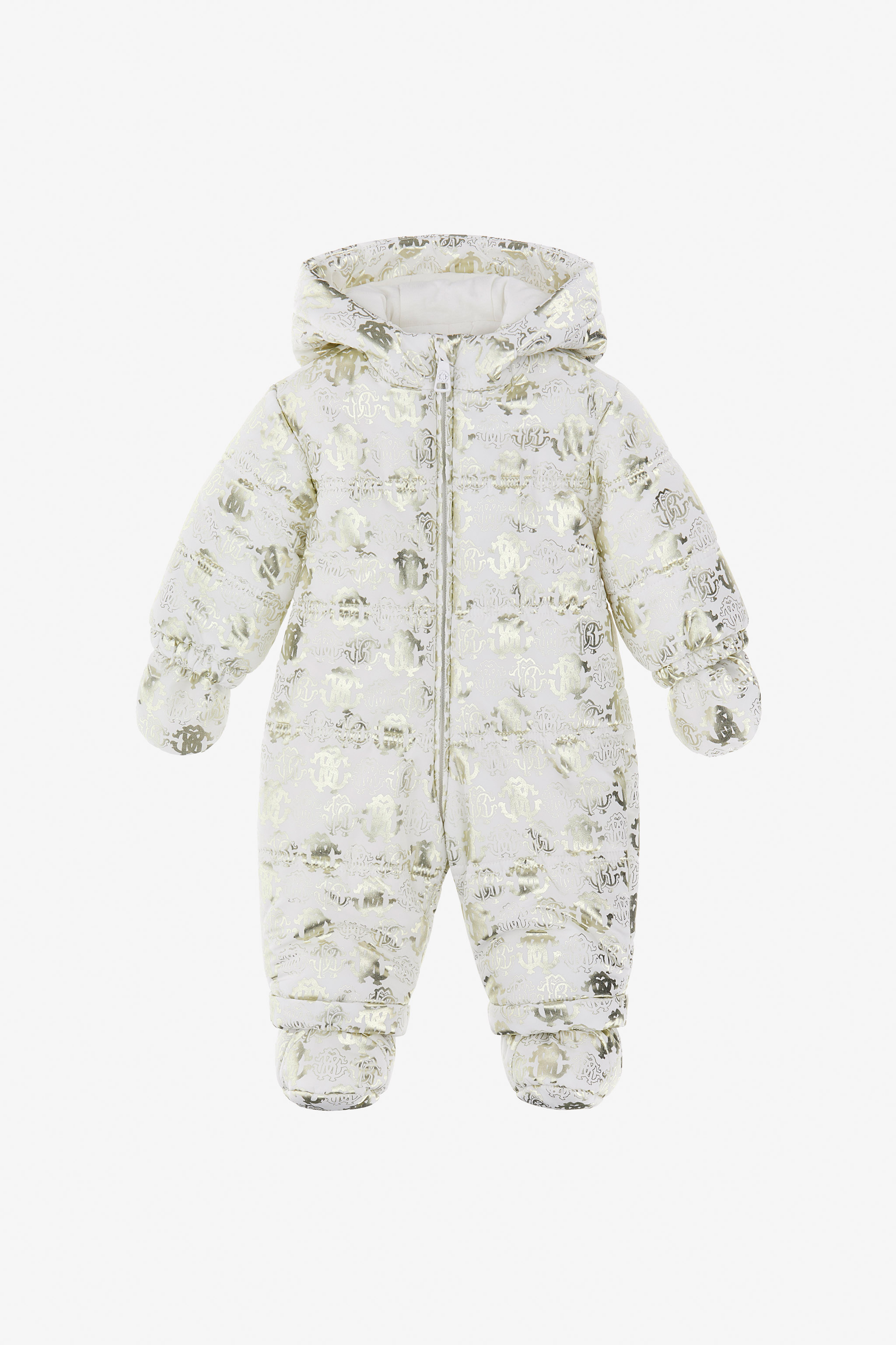 Roberto Cavalli Gold Rc Monogram Set - Ready To Wear Platinum