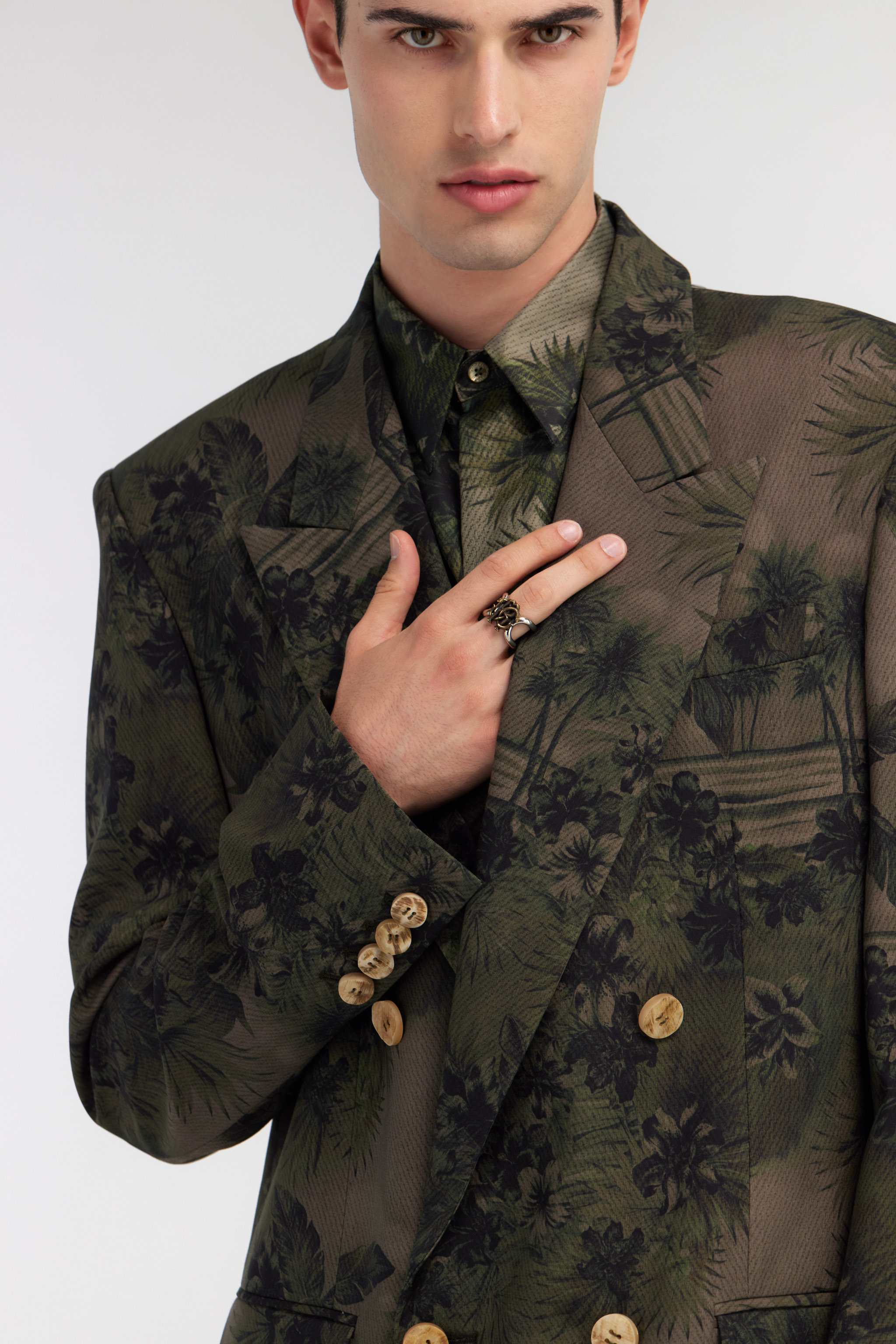 Ring with Monogram RC