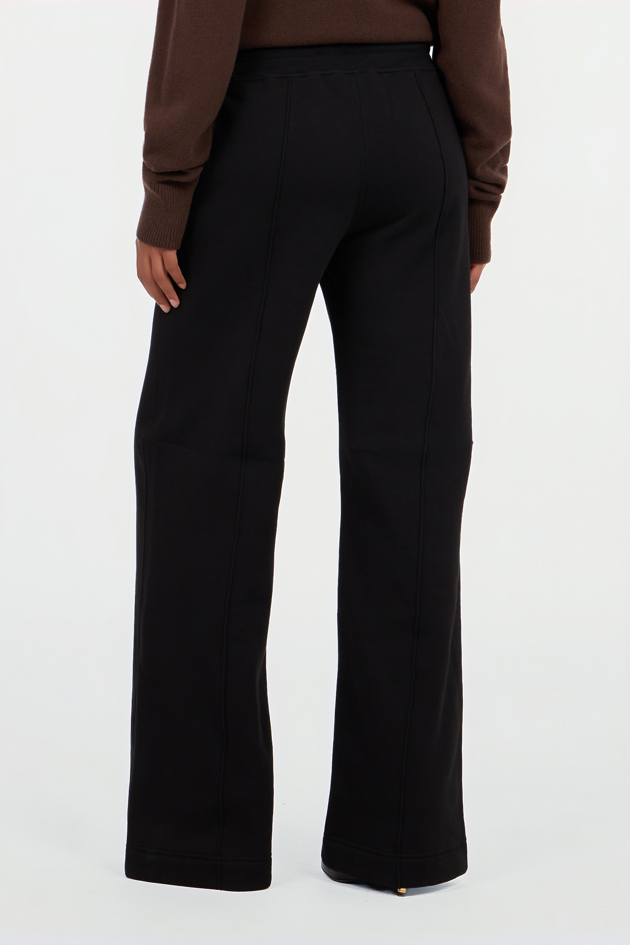 Sports Pants With Central Topstitching