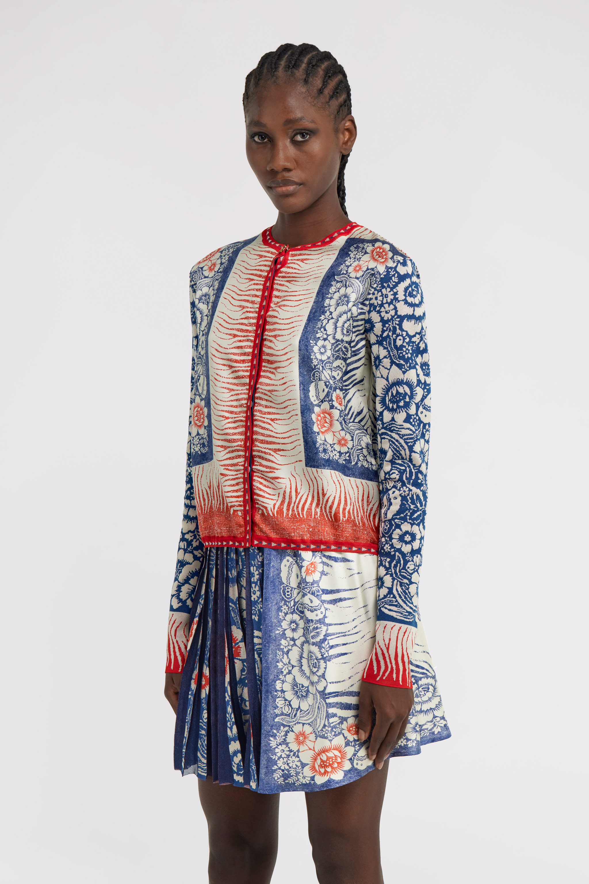 Roberto Cavalli Bandana-print Sweater