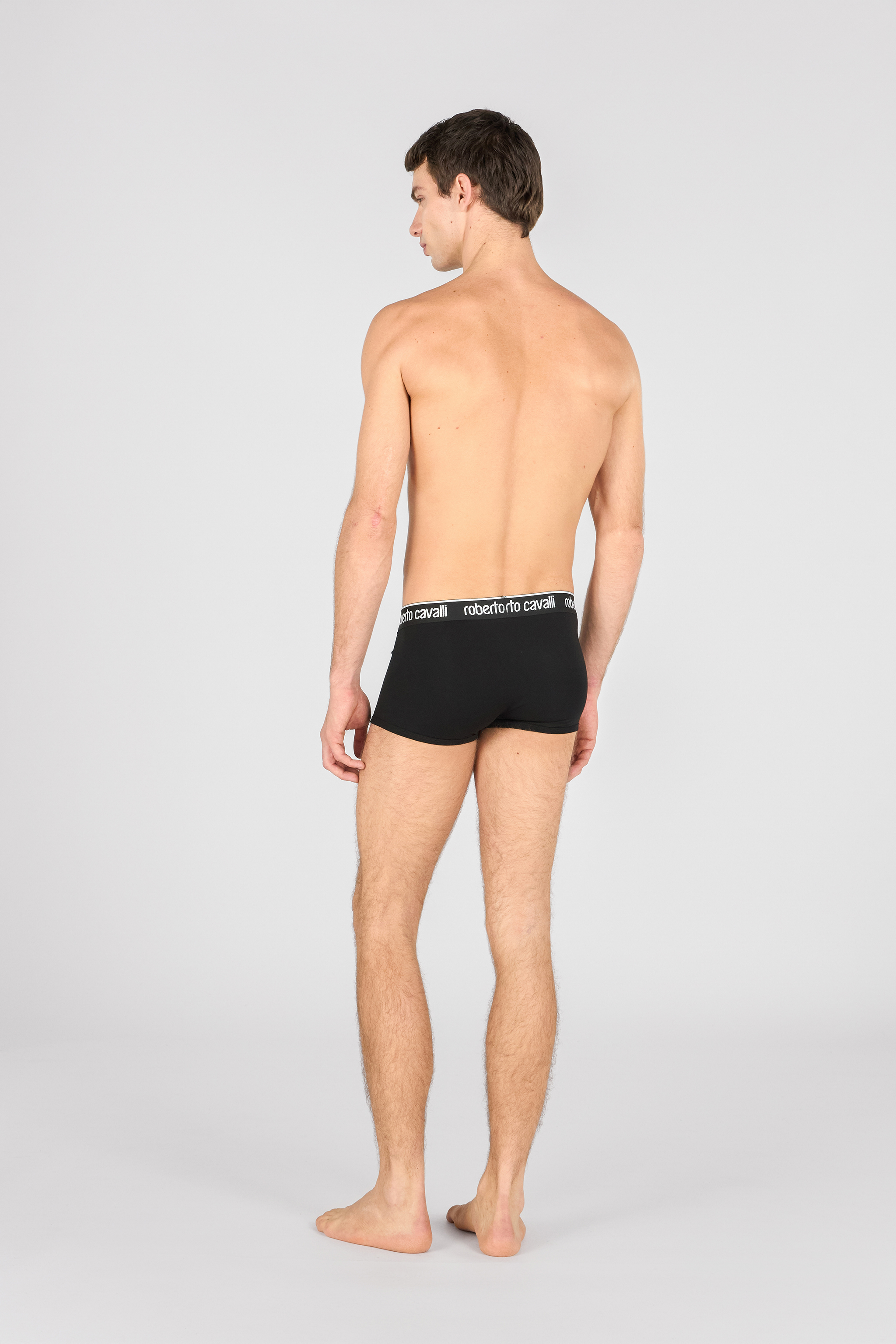 Shop Roberto Cavalli Set Aus Zwei Boxershorts Mit Logoband In Black