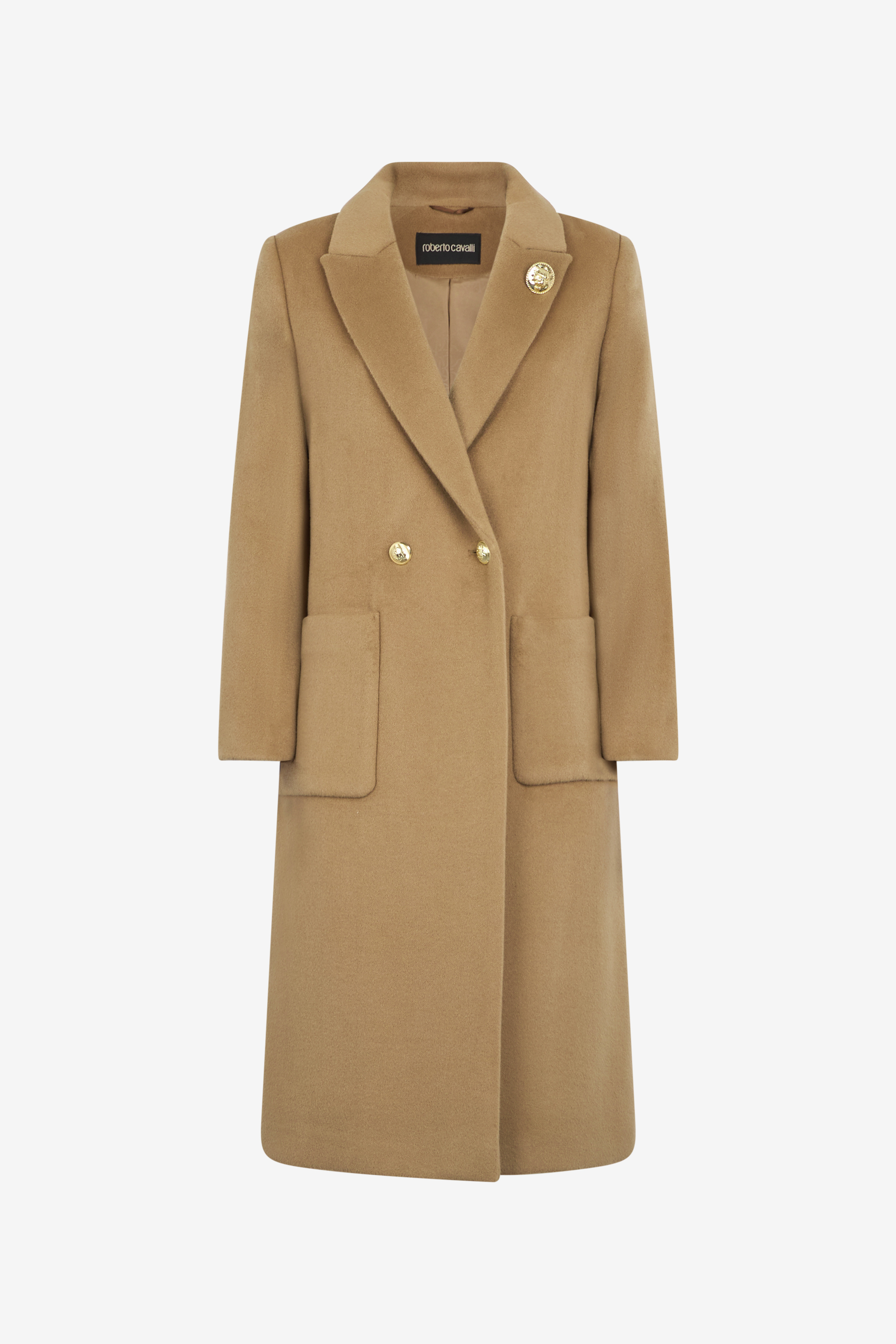 Camel Wool Cashmere Coat