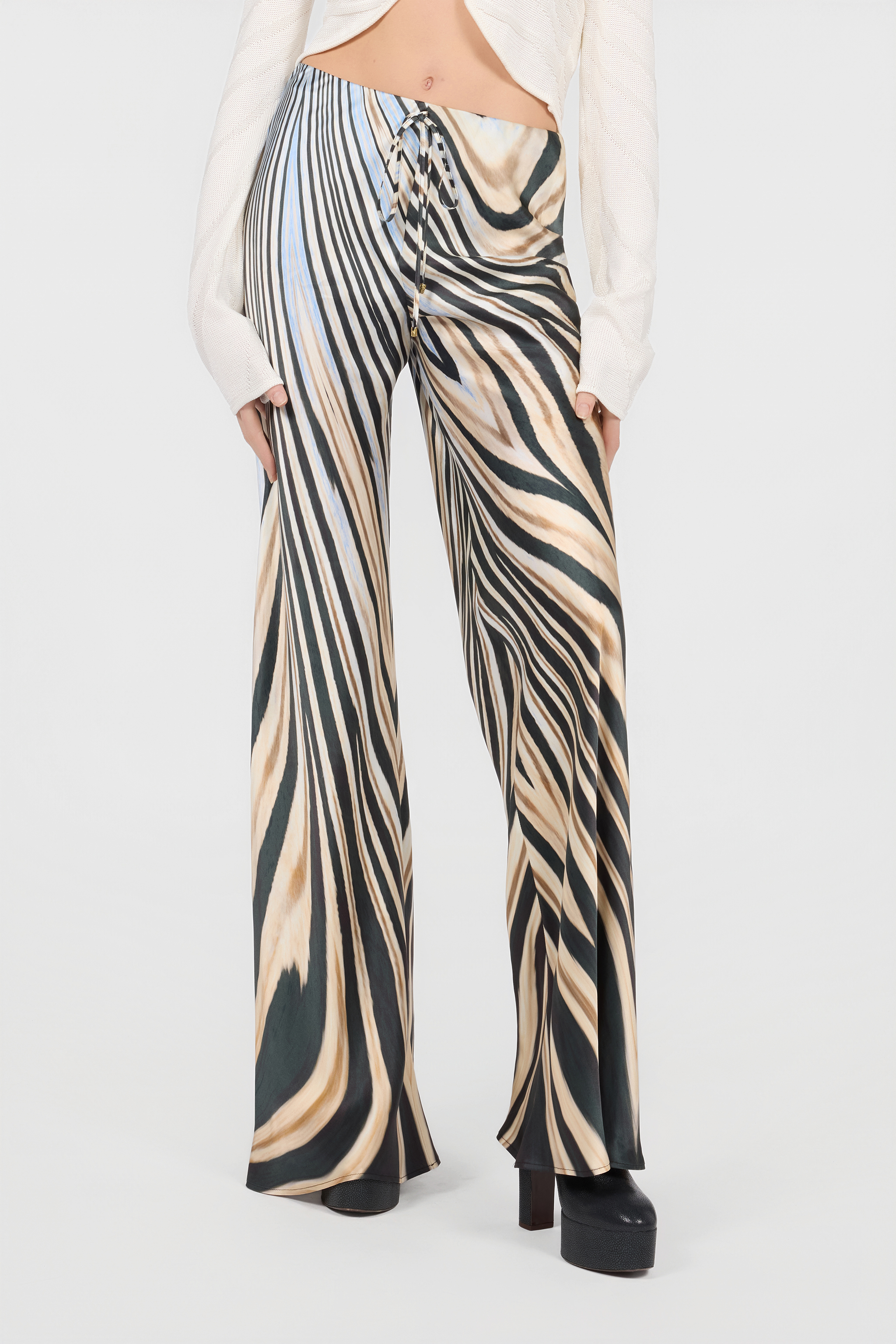 Roberto Cavalli Zebra Print Trousers | Thumbnail 2 Roberto Cavalli Zebra Print Trousers | Thumbnail 2