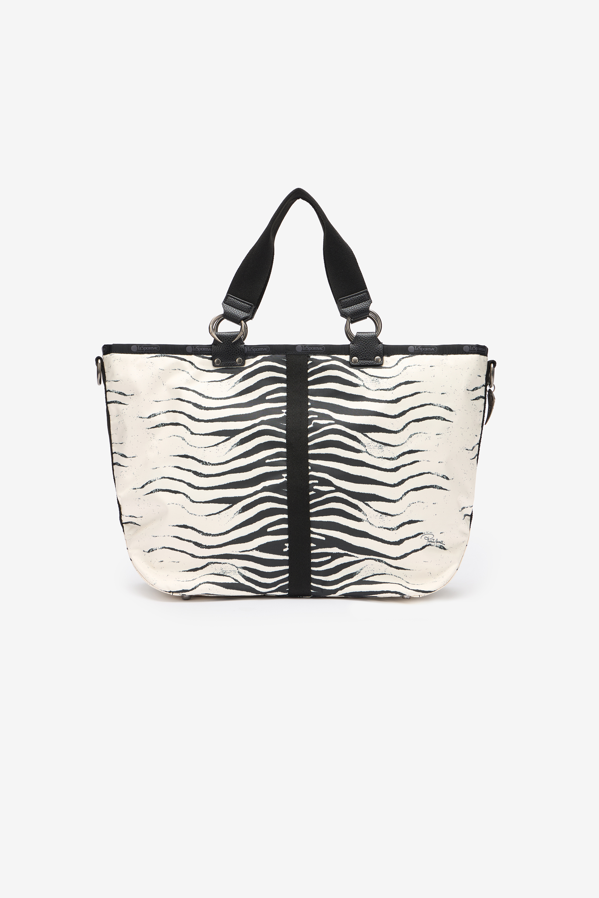 Roberto Cavalli Milano Bag In Black/white