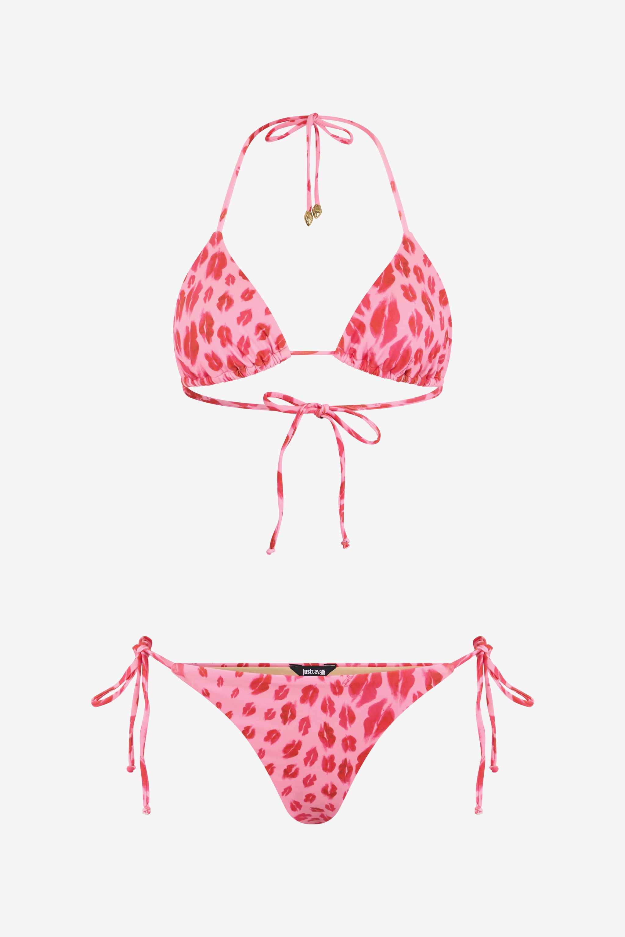 The Jaguar Kiss Print Bikini in 433 ROSA + 455 FUXIA for Women