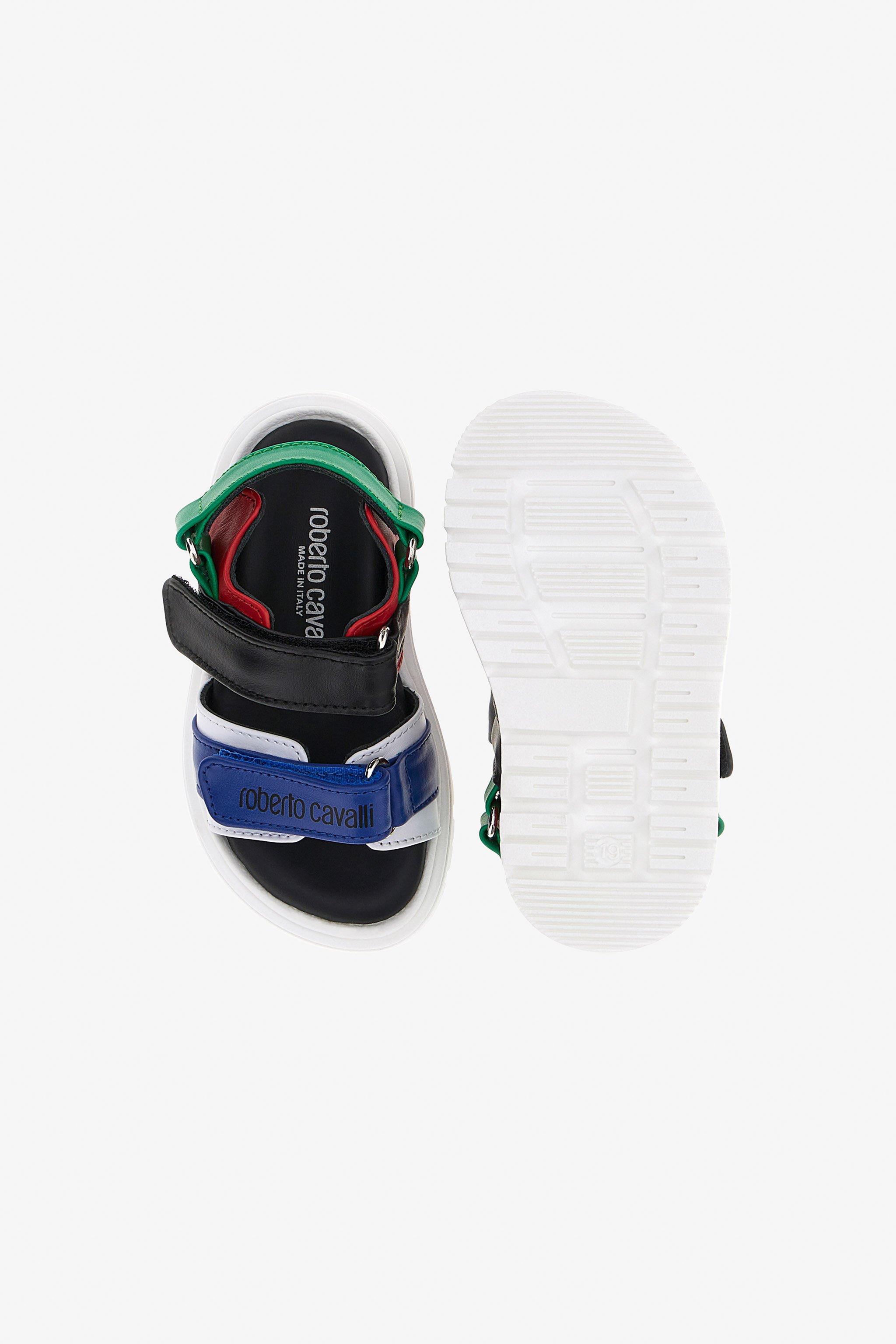Vibrant Colorblock Sandals