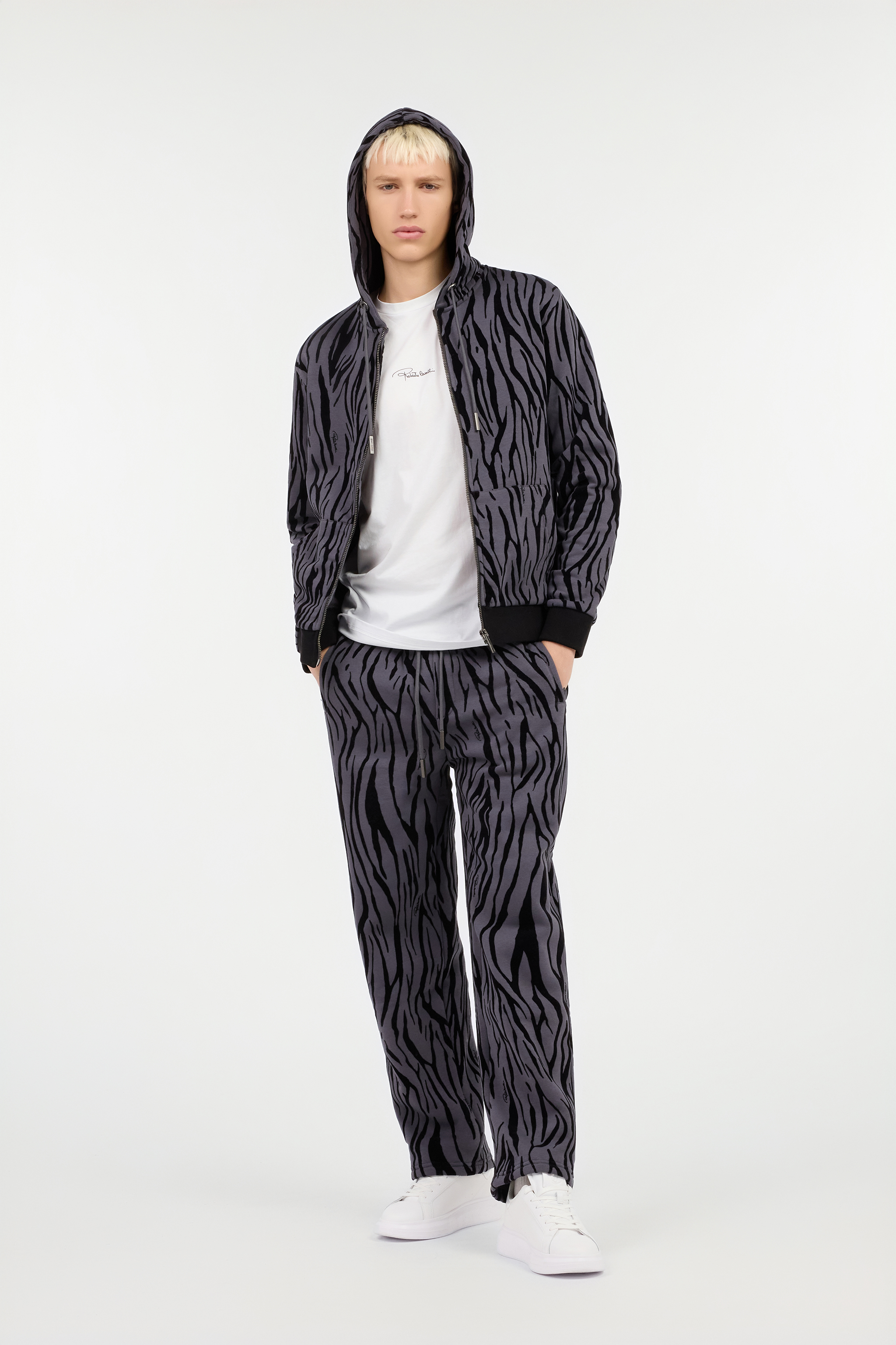 Zebra Print Sweatshirt