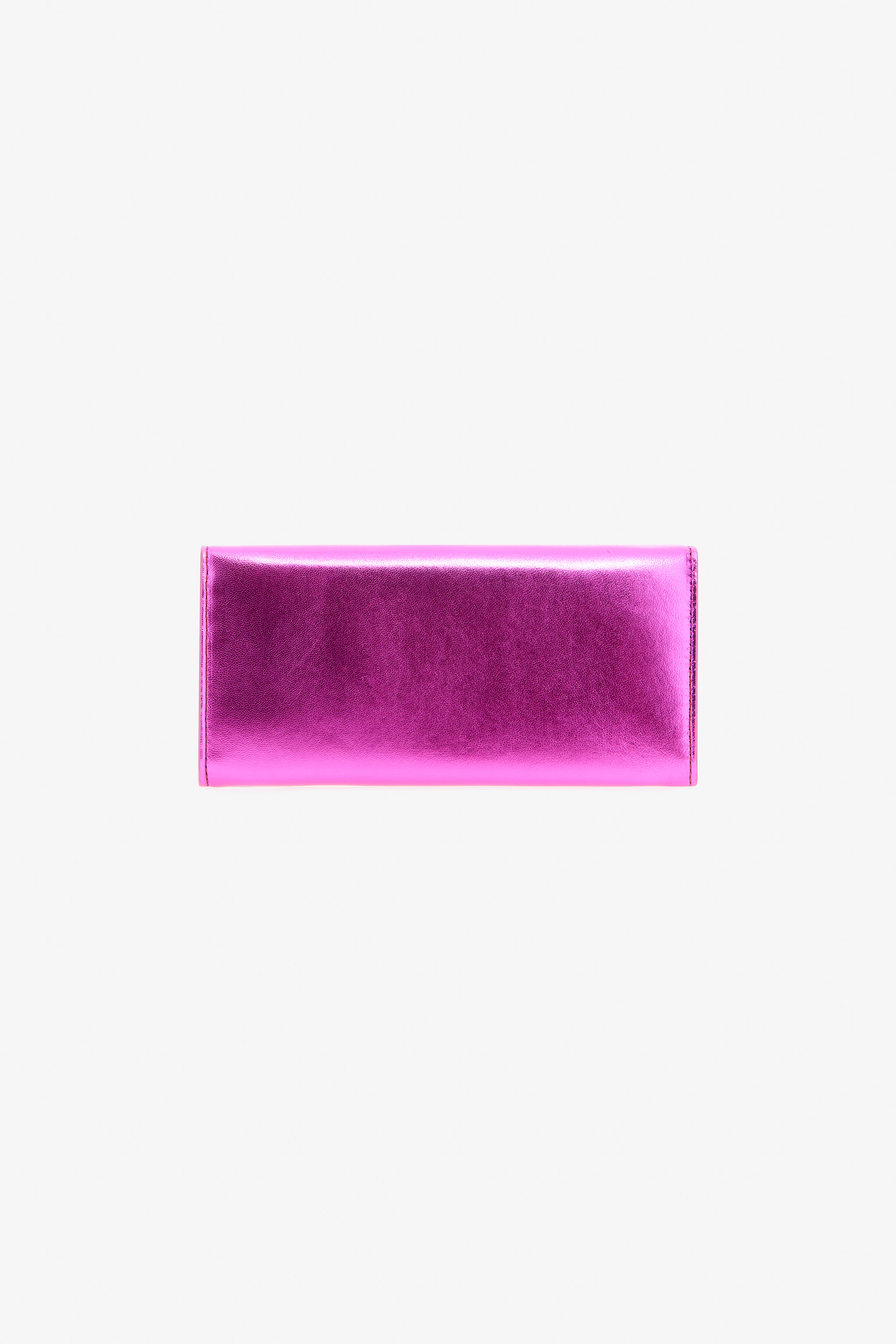 Roberto Cavalli Wallet With Monogram Rc In Fuchsia