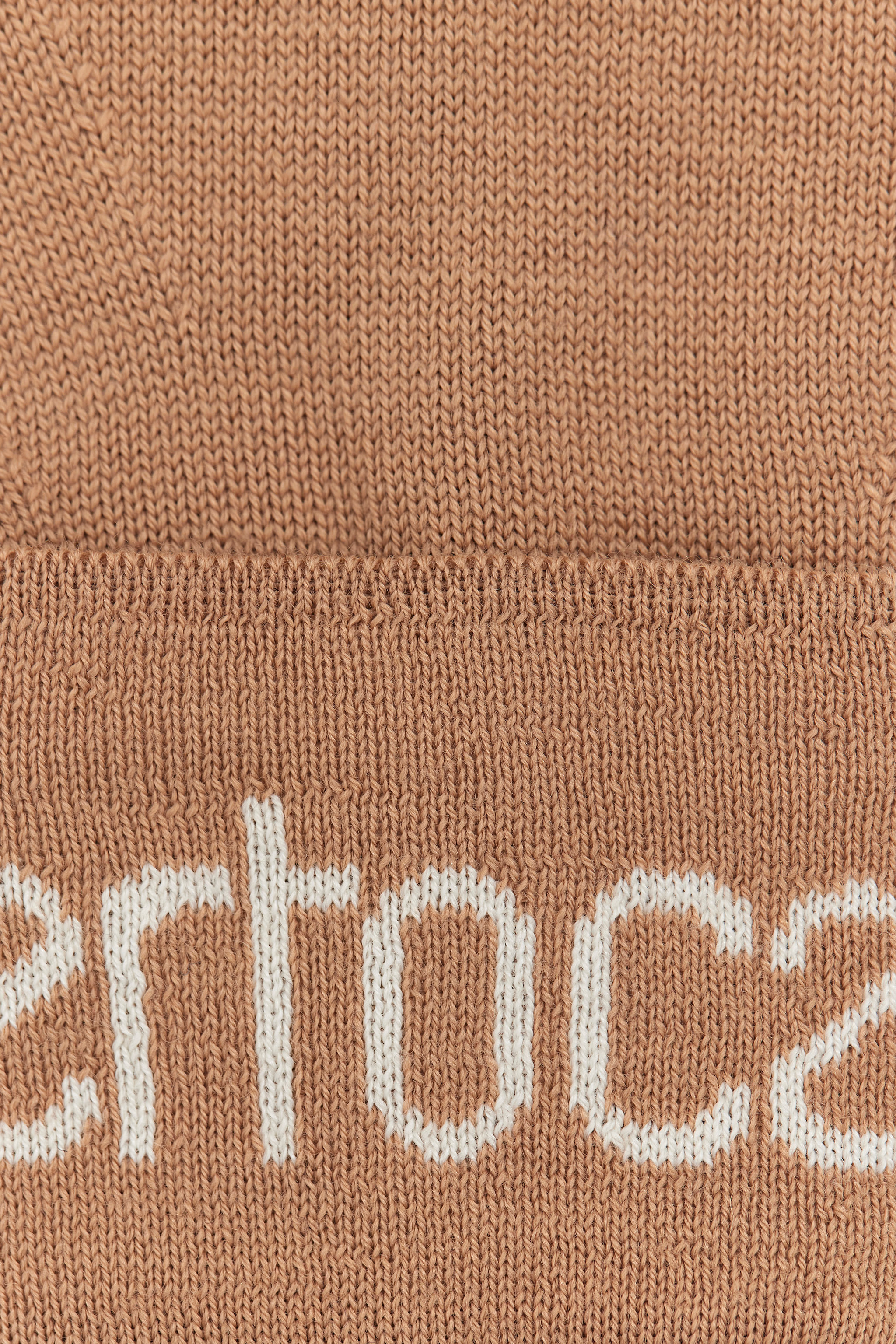Roberto Cavalli Wool Blend Gloves With Logo In Light Brown