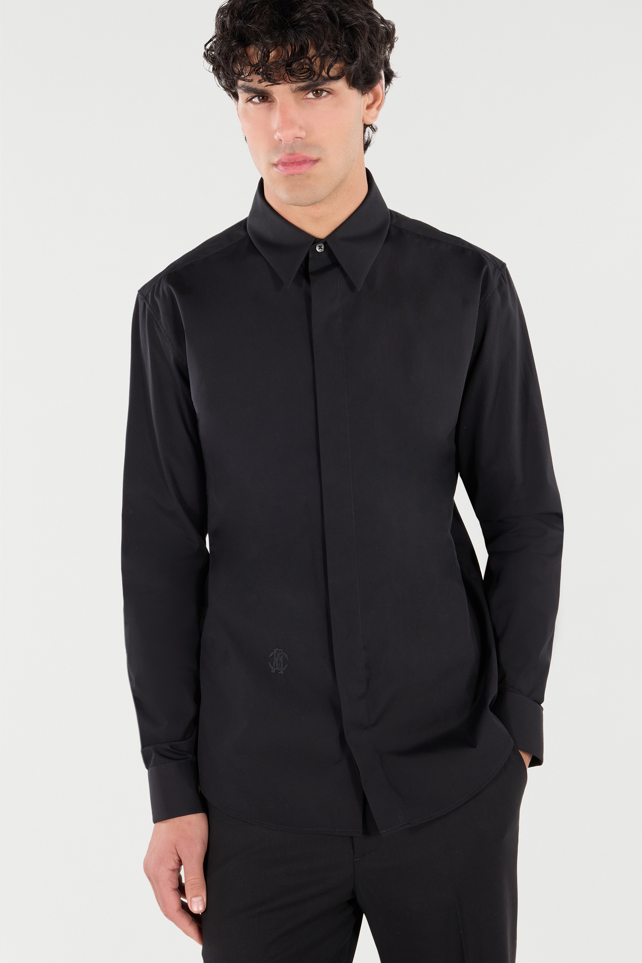 Cotton Shirt With Embroidery