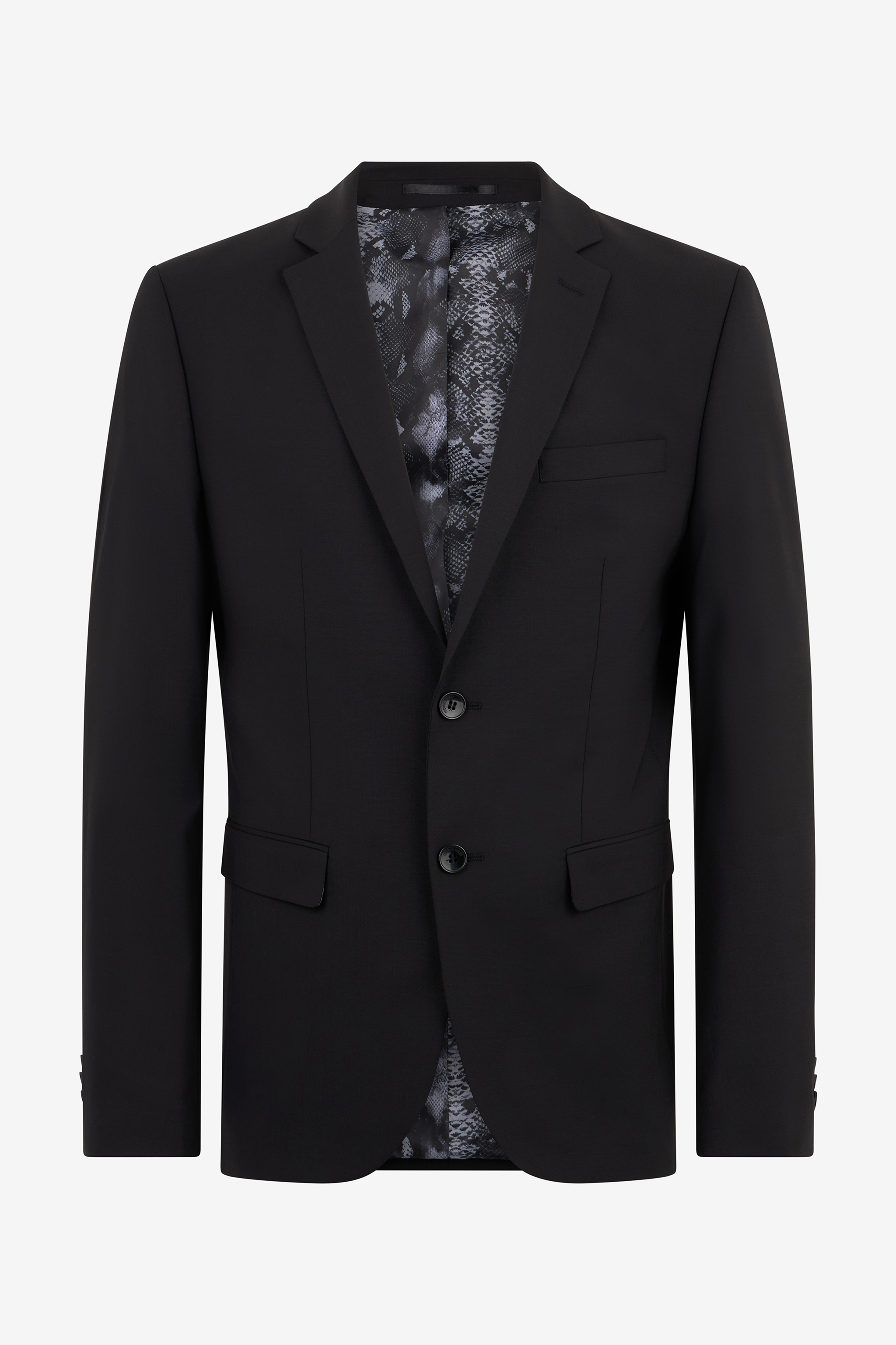 Black Wool Suit
